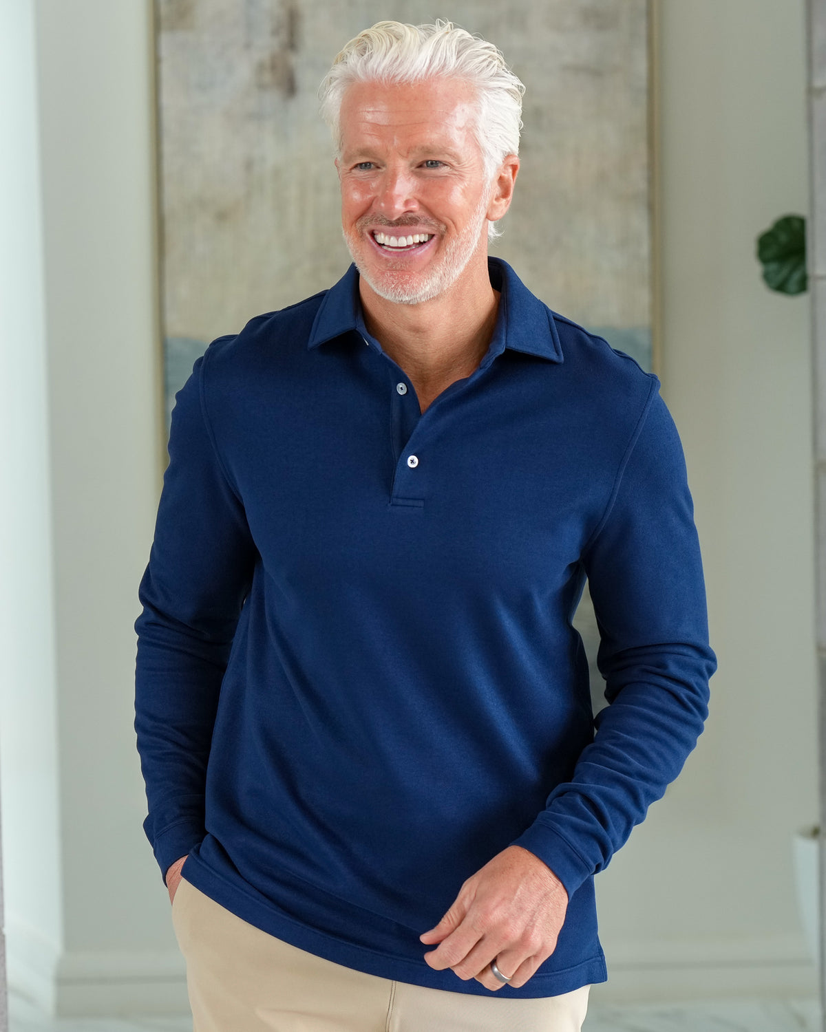 Nova Dress Polo Long Sleeve
