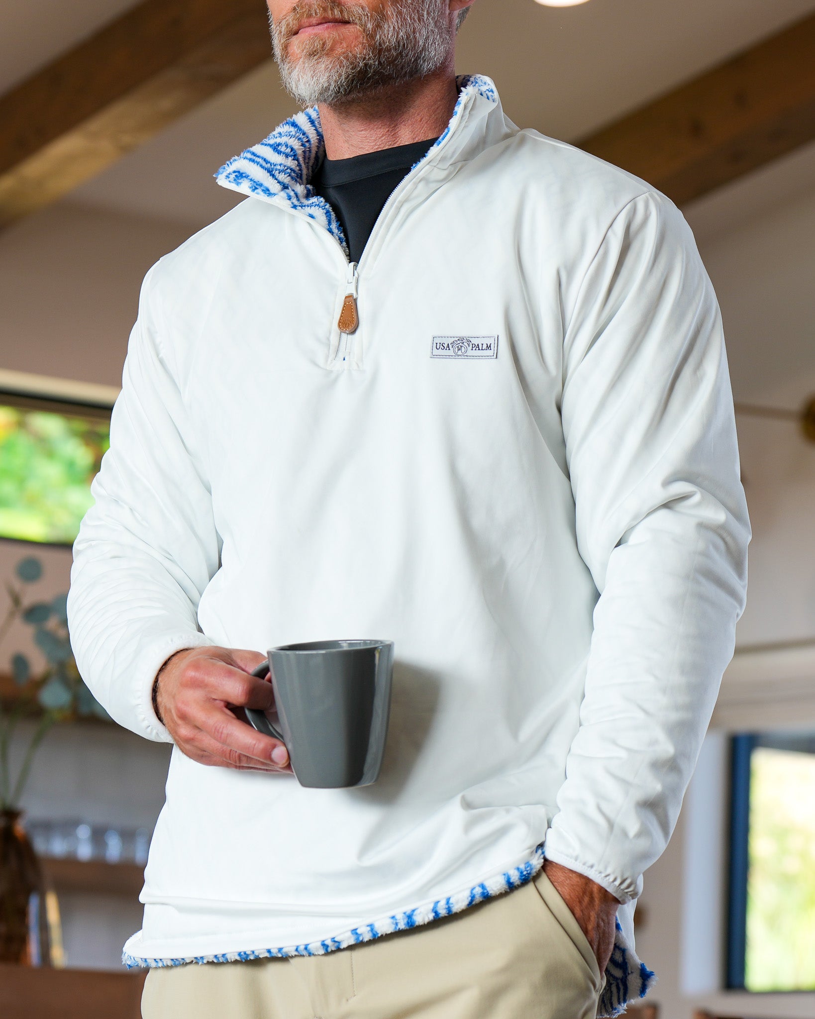 Reversible Light Sherpa 1/4 Zips