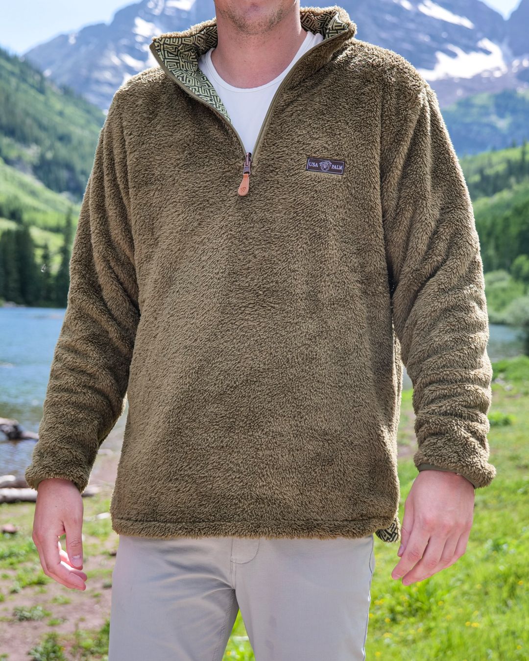 Reversible Light Sherpa 1/4 Zips - Sale