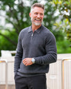Belmont Wool Zip Polo