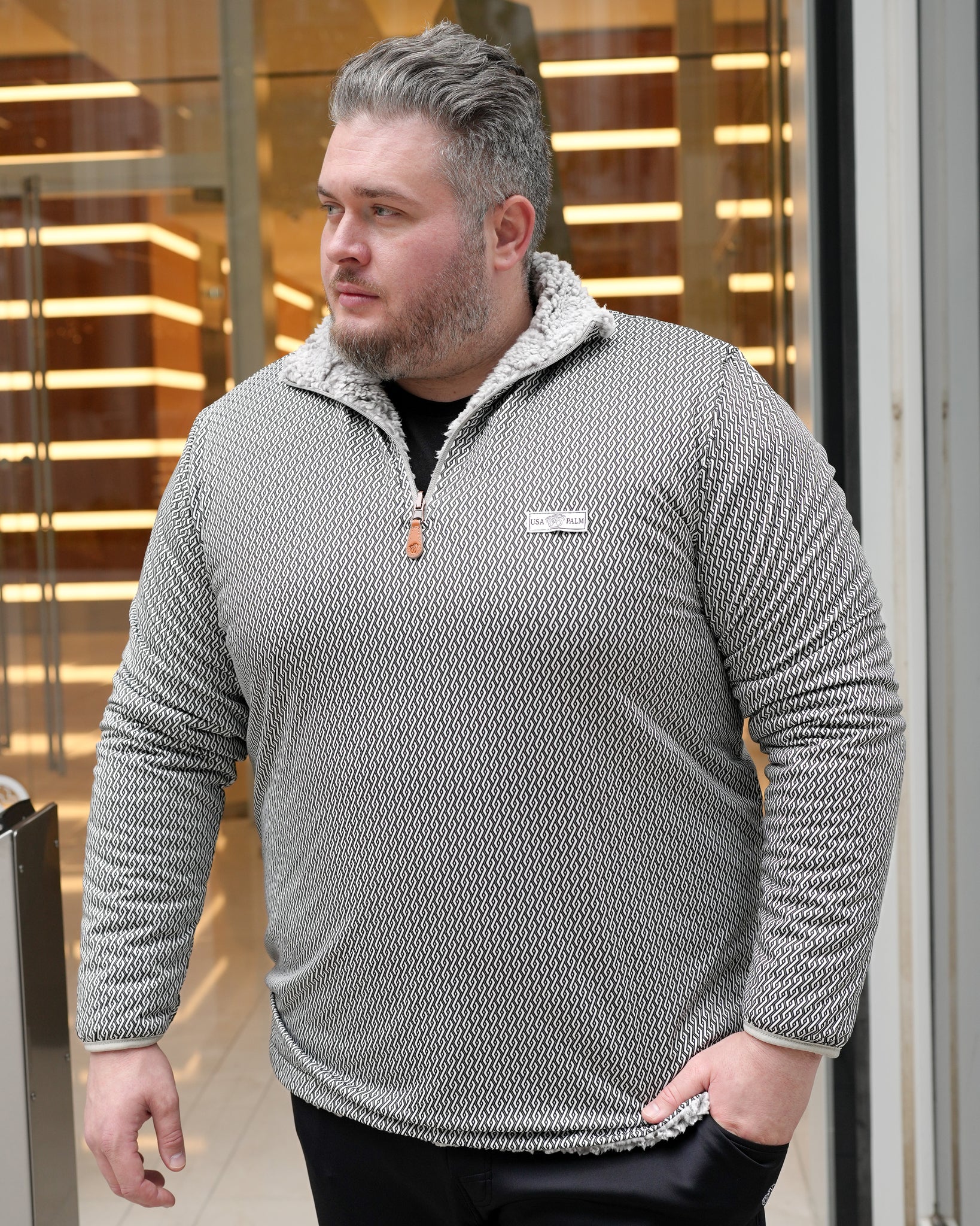 Reversible Sherpa 1/4 Zip