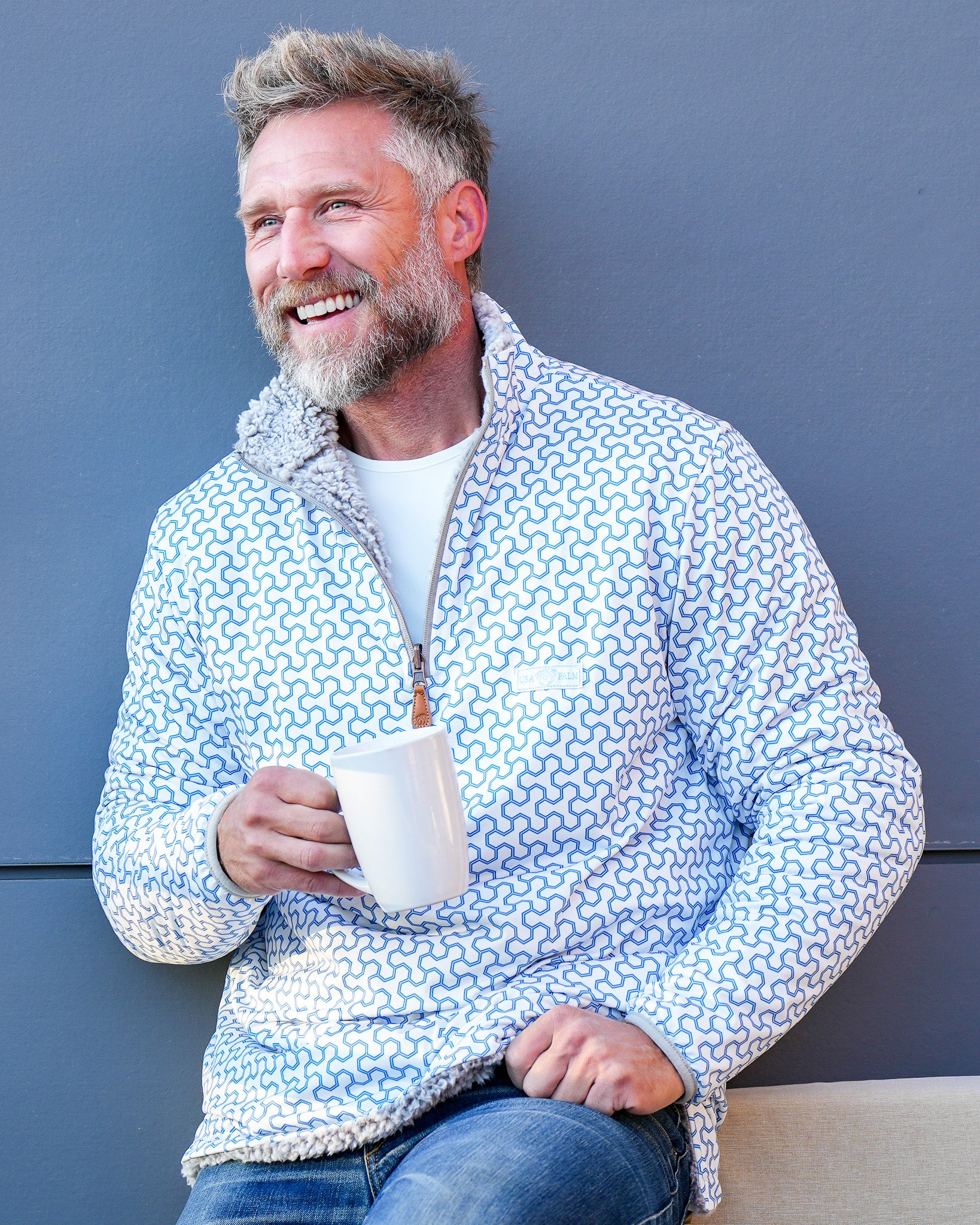 Reversible Sherpa 1/4 Zip