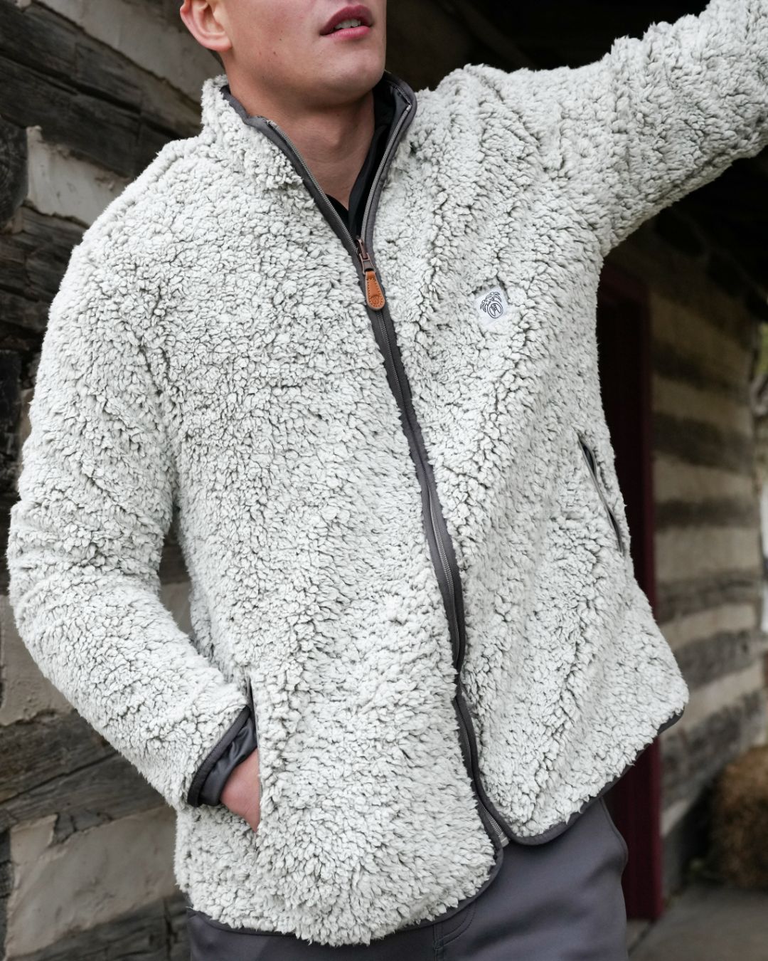 Reversible Sherpa Full Zip