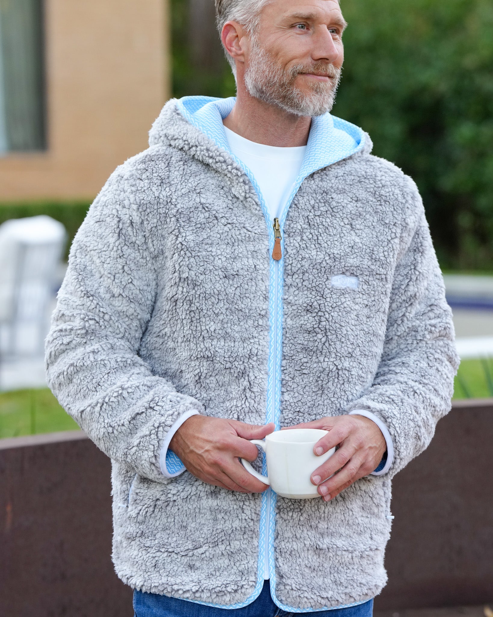 Reversible Sherpa Infinity Full Zip Hoodie