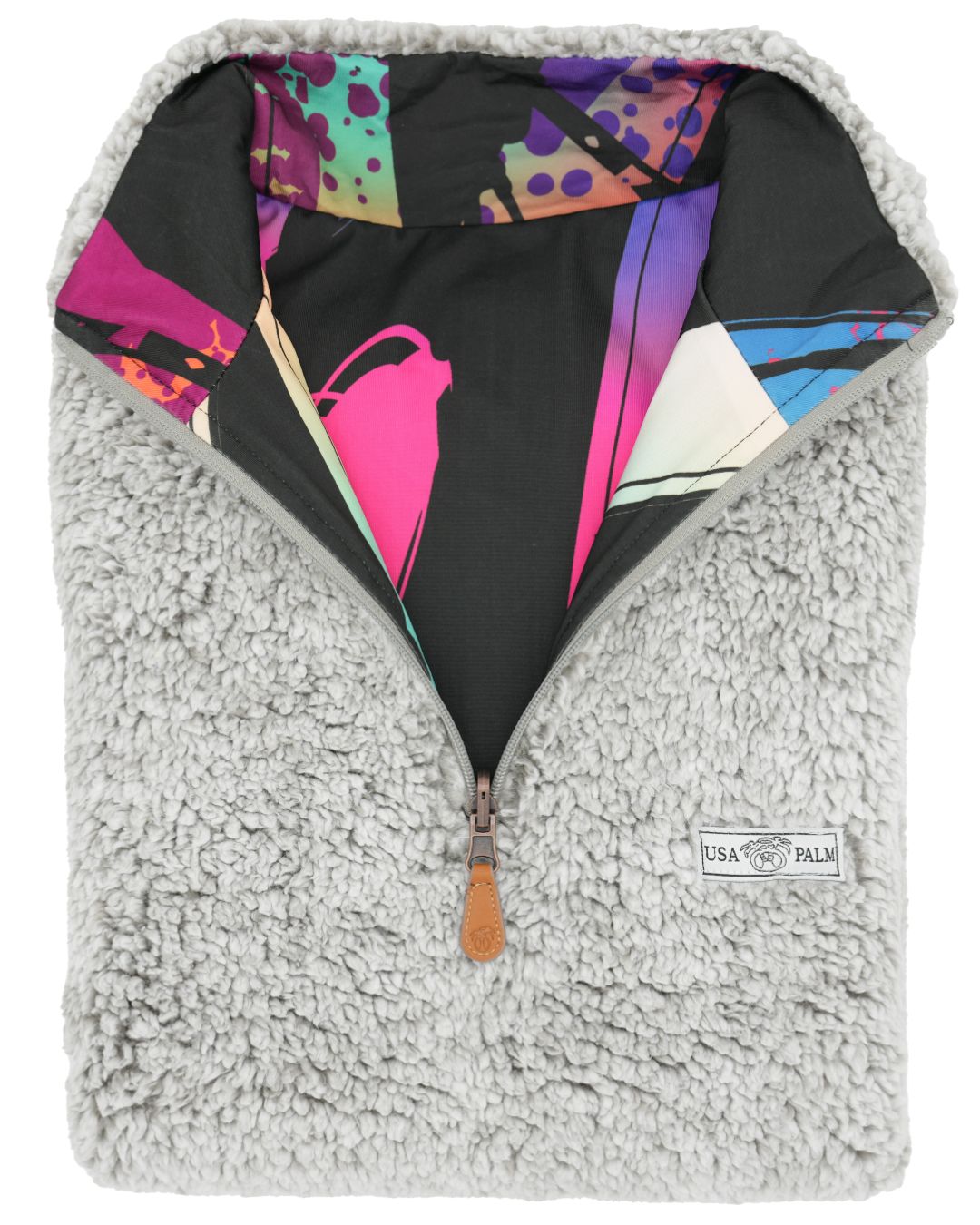 Reversible Sherpa 1/4 Zip - Sale