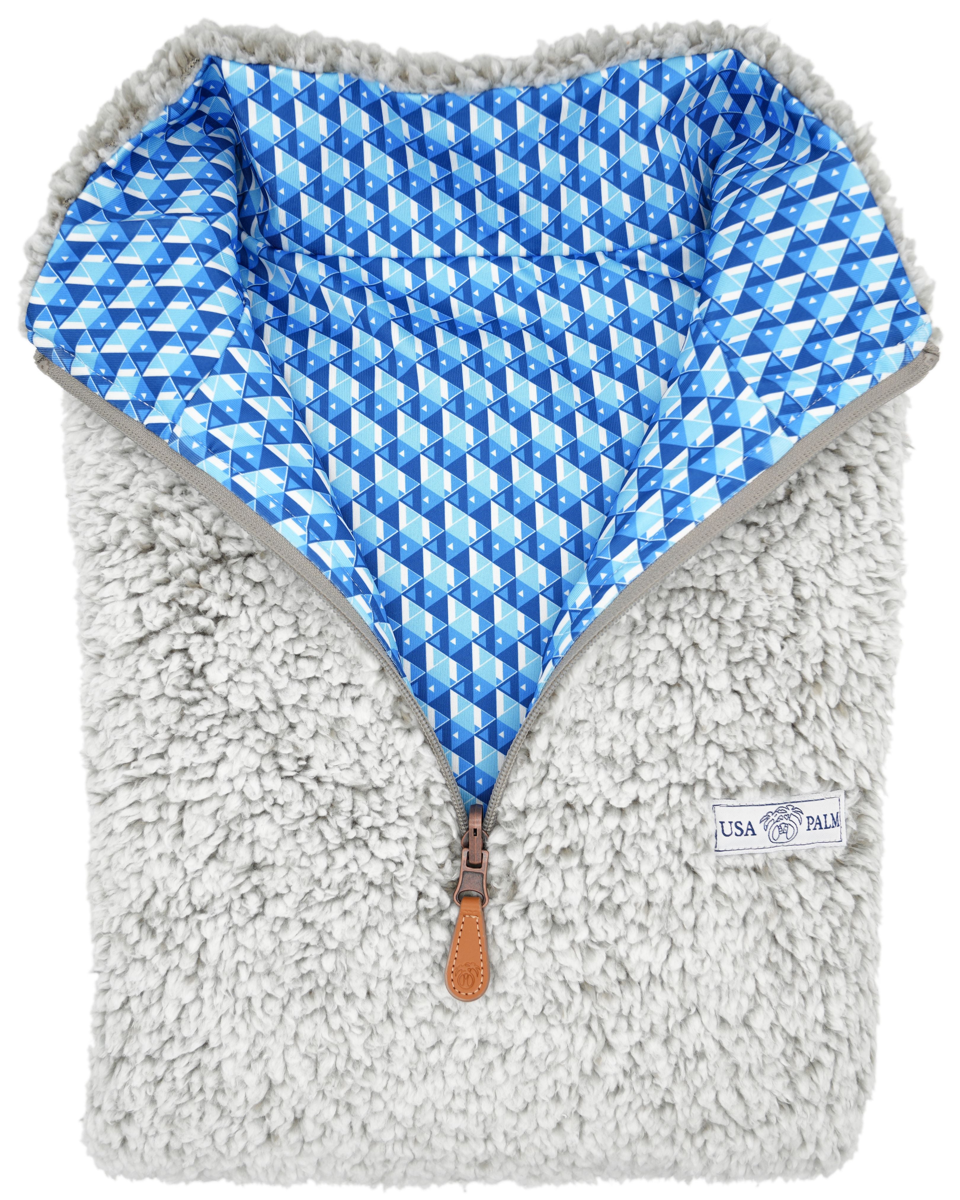 Reversible Sherpa 1/4 Zip - Sale