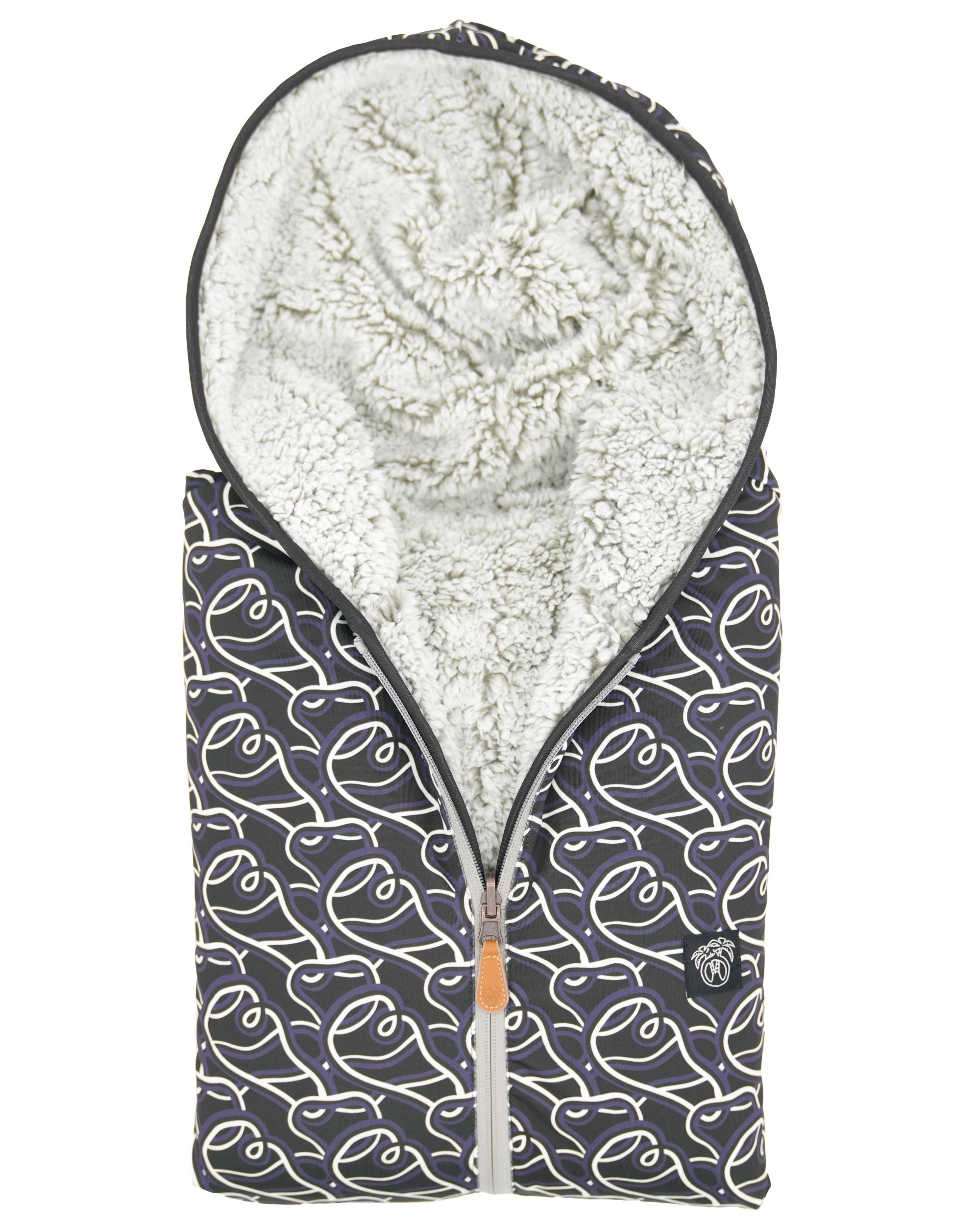 Reversible Sherpa 1/2 Zip Hoodie - Sale