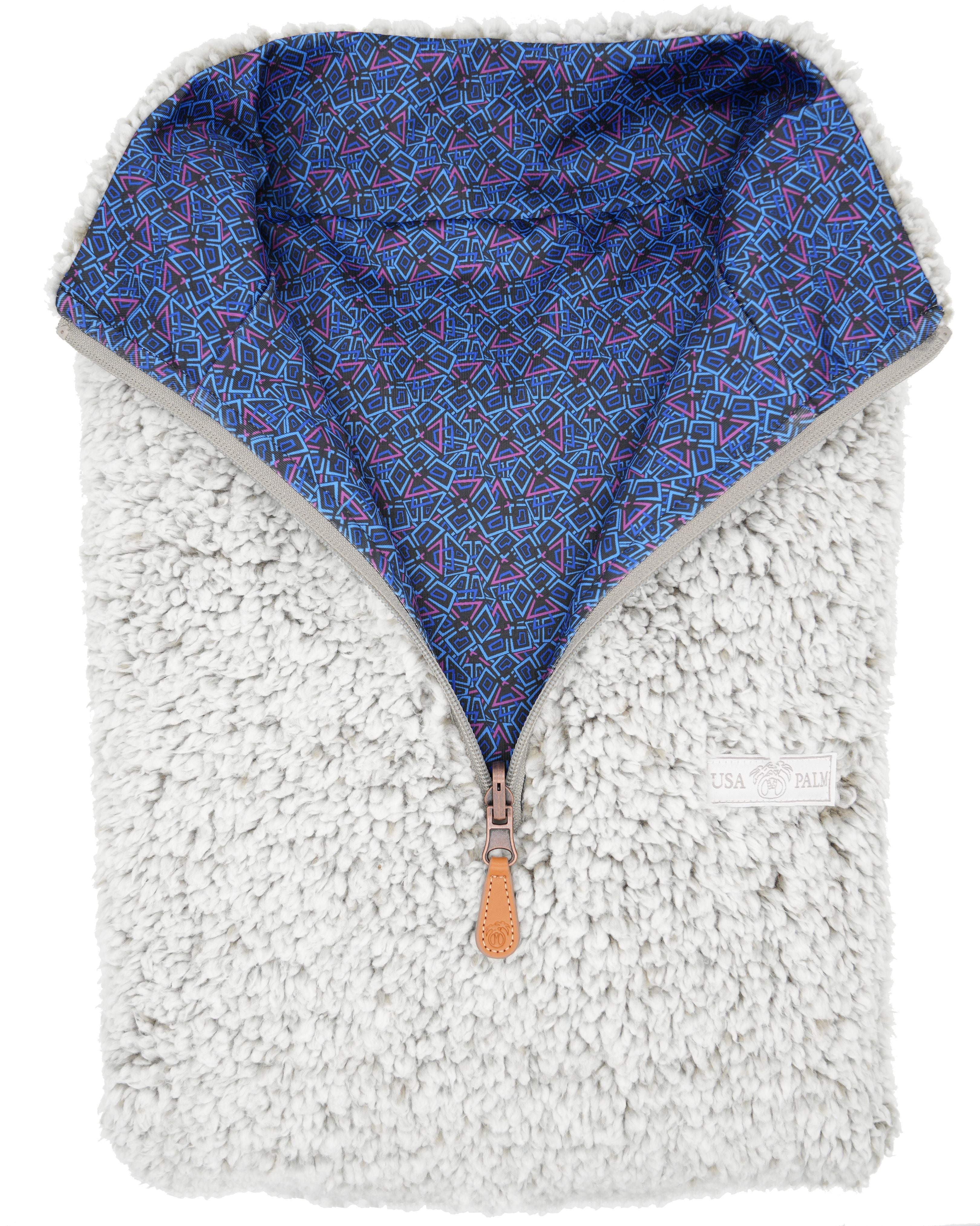 Reversible Sherpa 1/4 Zip - Sale