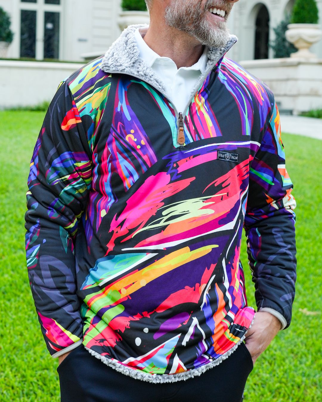 Reversible Sherpa 1/4 Zip - Sale