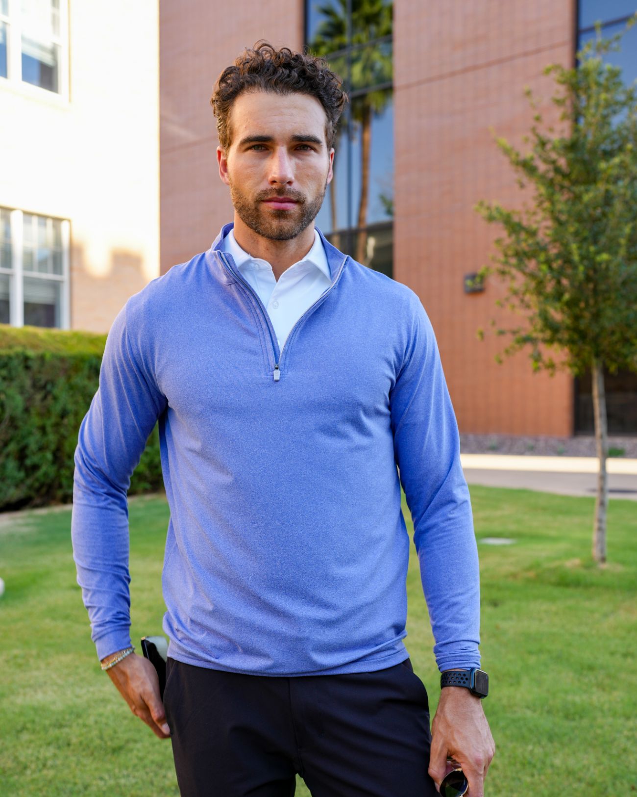 Heathered 1/4 Zip