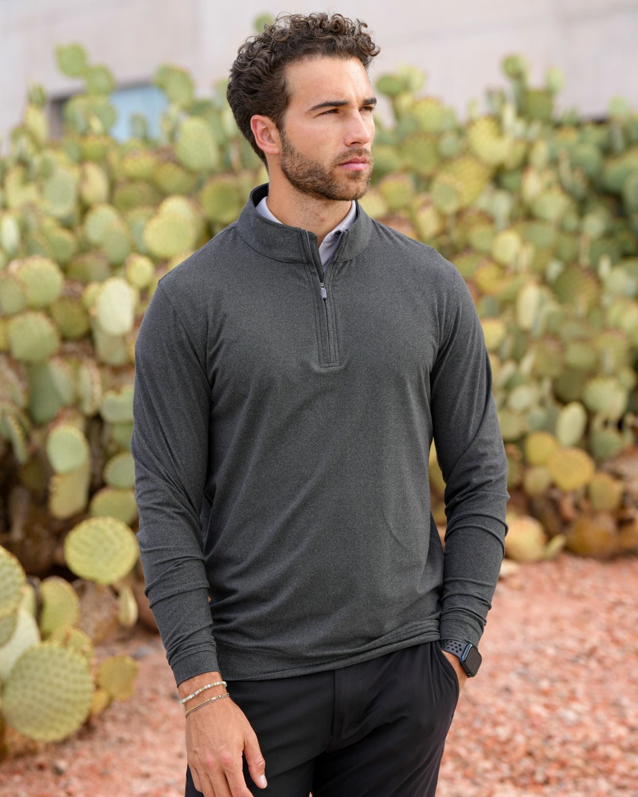 Heathered 1/4 Zip