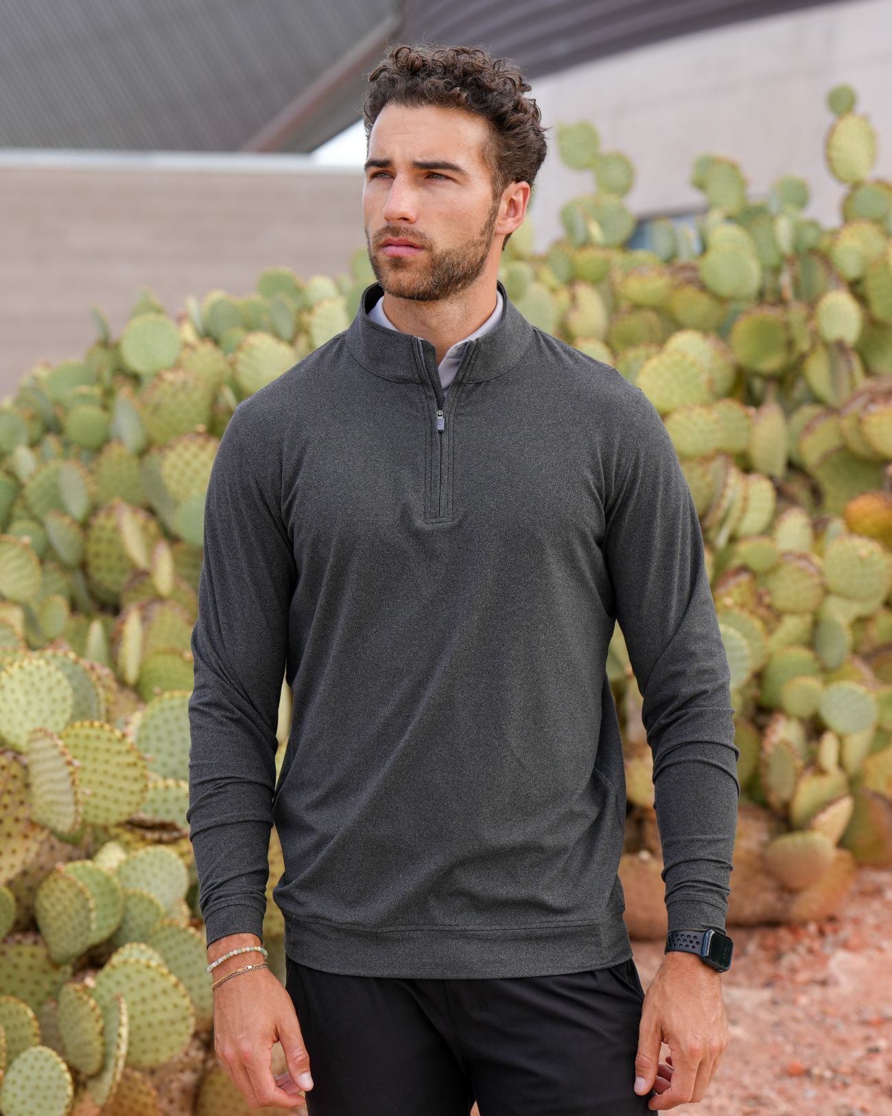 Heathered 1/4 Zip