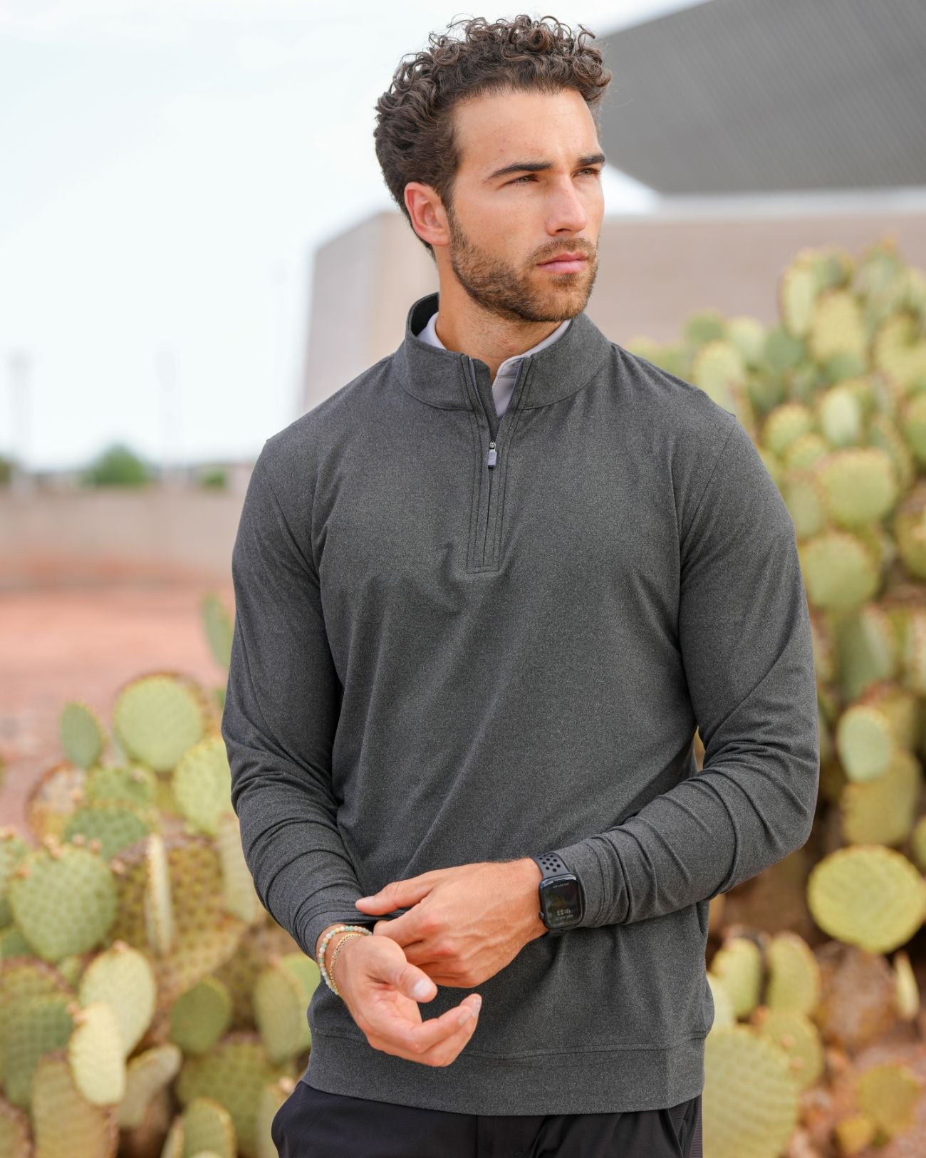 Heathered 1/4 Zip