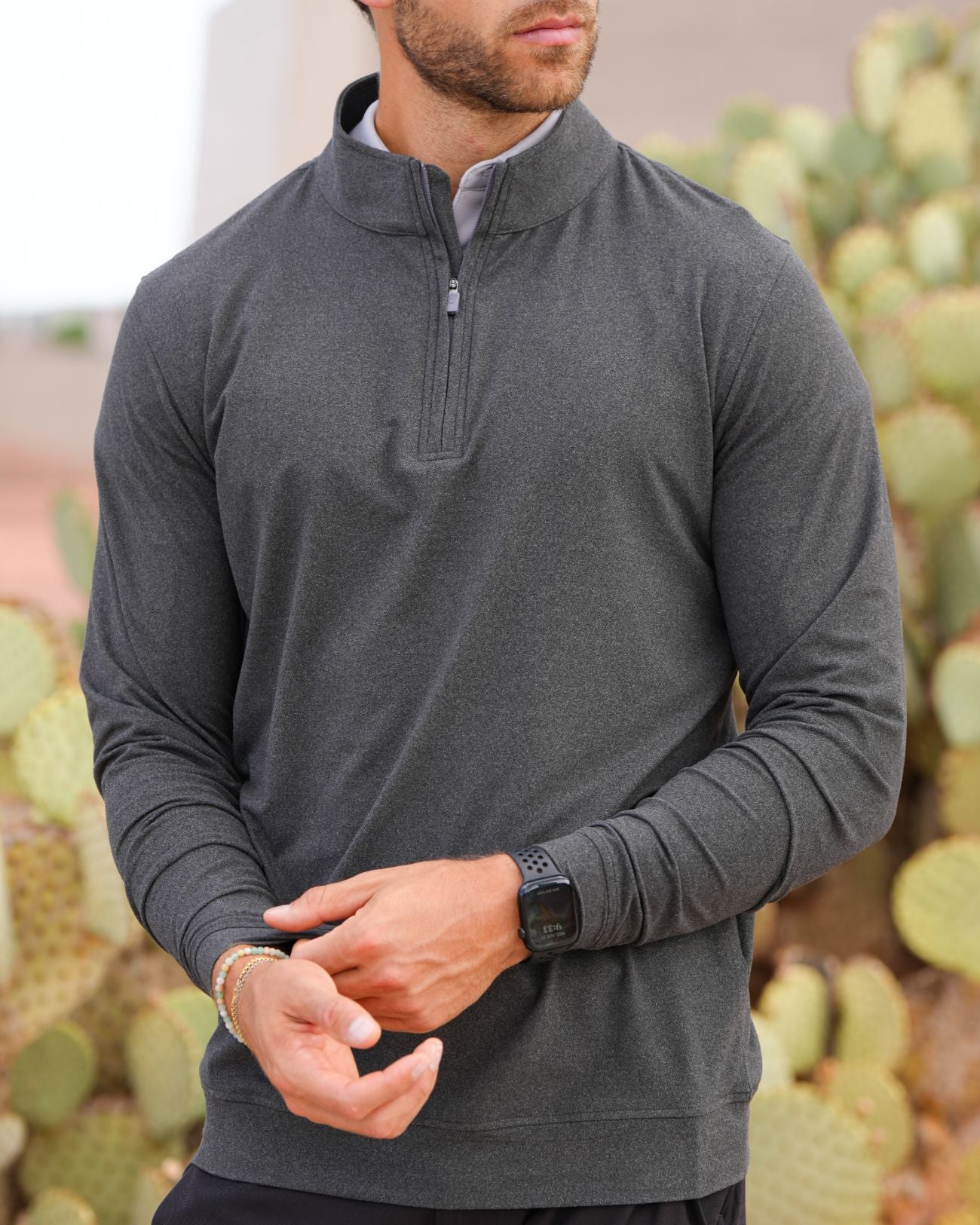 Heathered 1/4 Zip