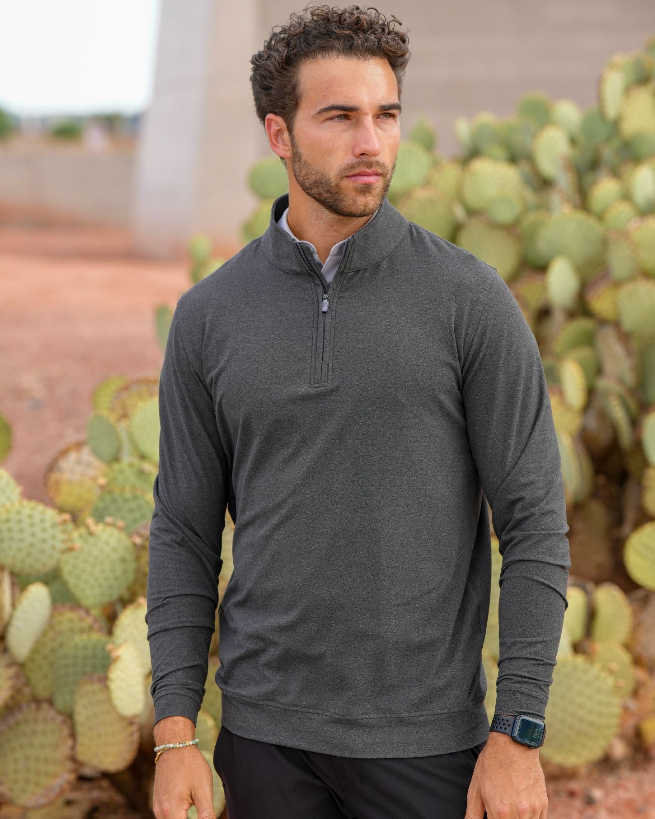 Heathered 1/4 Zip