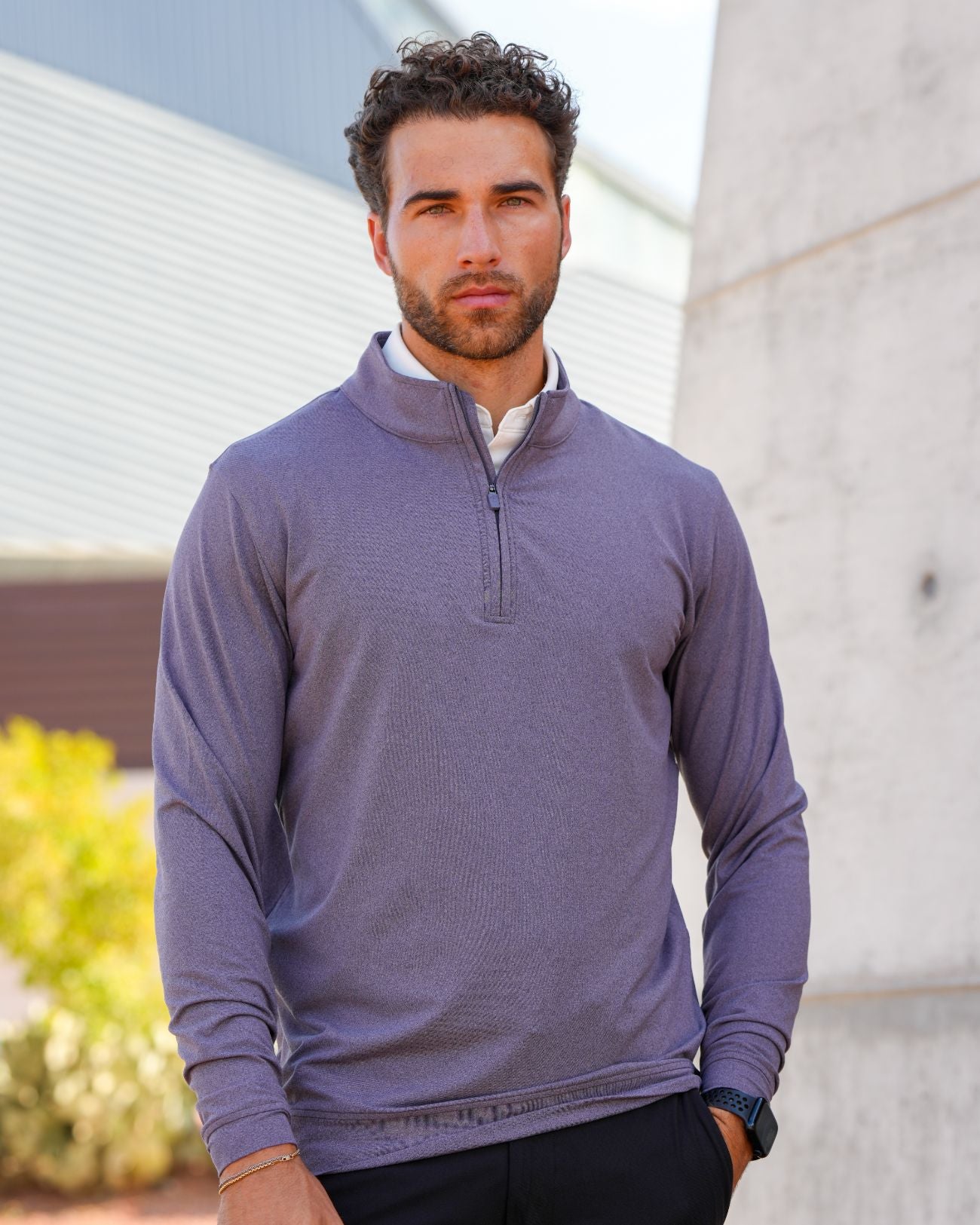 Heathered 1/4 Zip