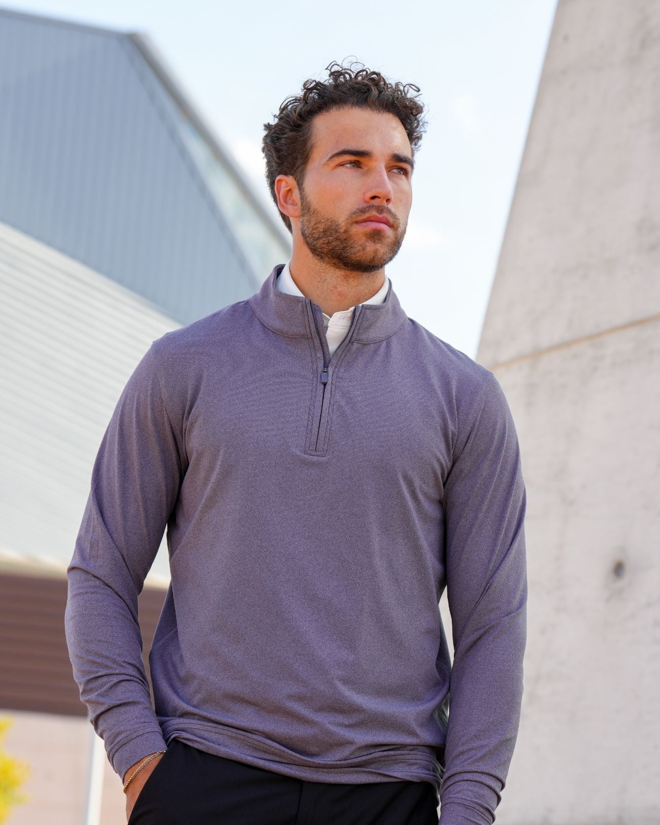 Heathered 1/4 Zip