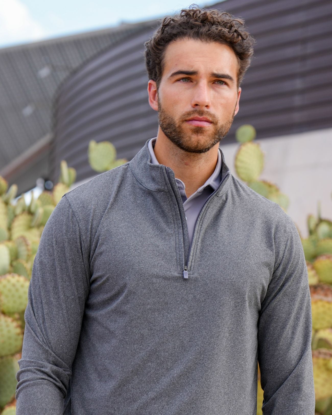 Heathered 1/4 Zip