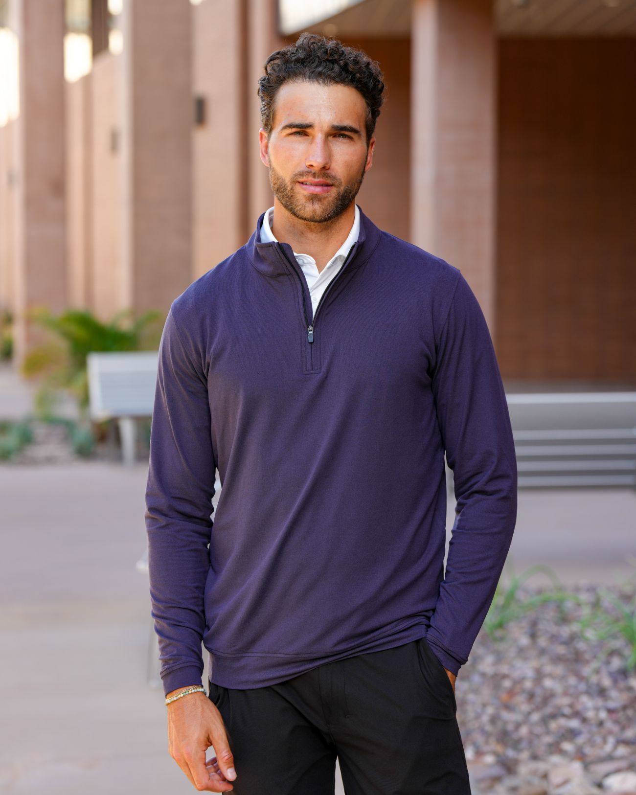 Heathered 1/4 Zip