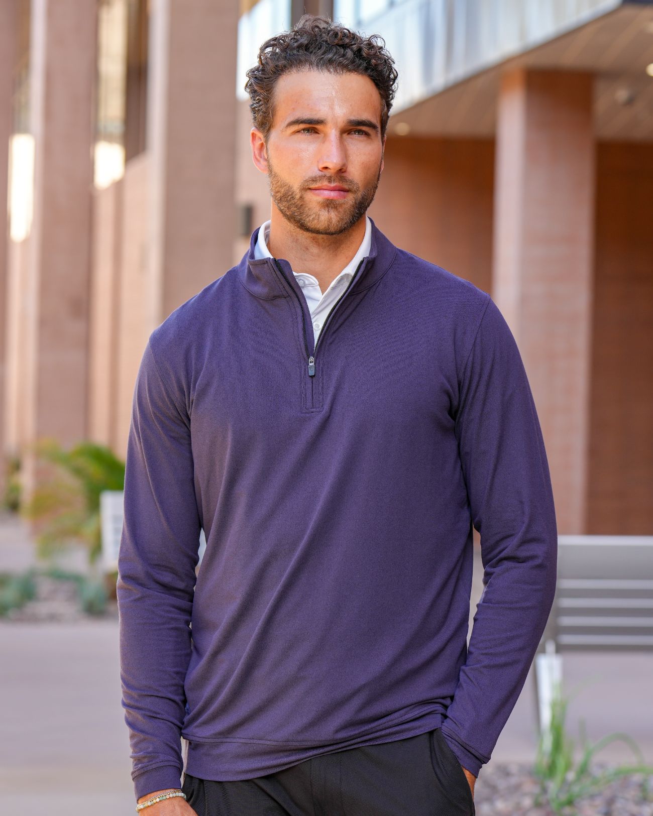 Heathered 1/4 Zip