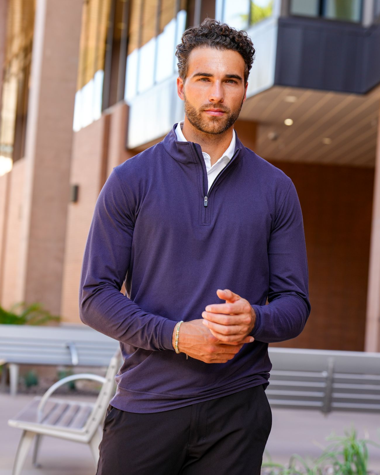 Heathered 1/4 Zip