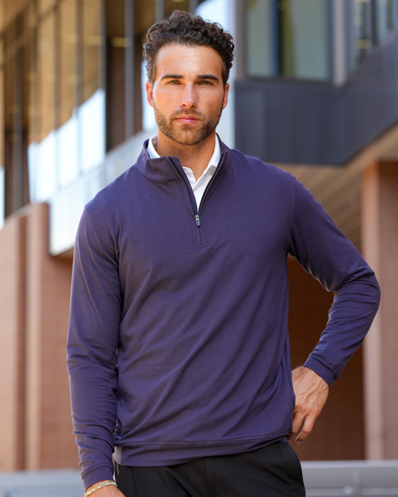 Heathered 1/4 Zip