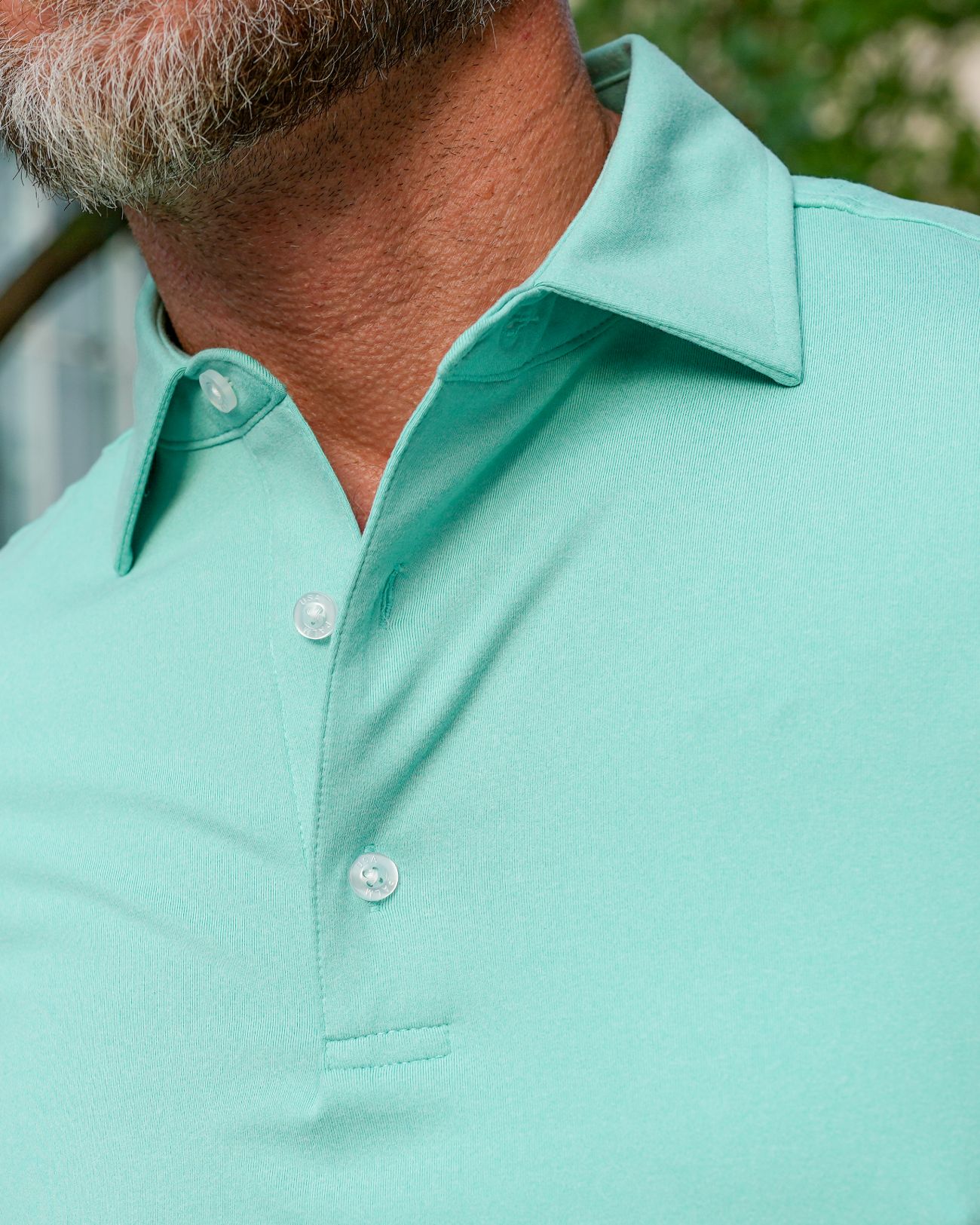 Heathered Polo