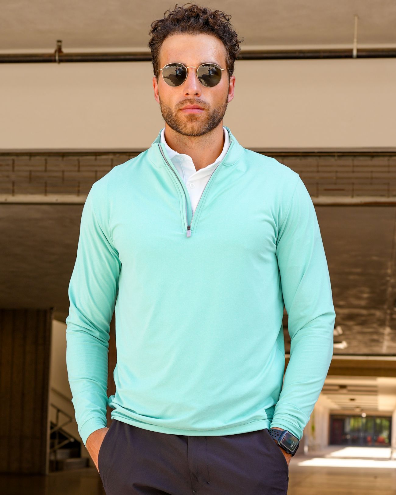 Heathered 1/4 Zip