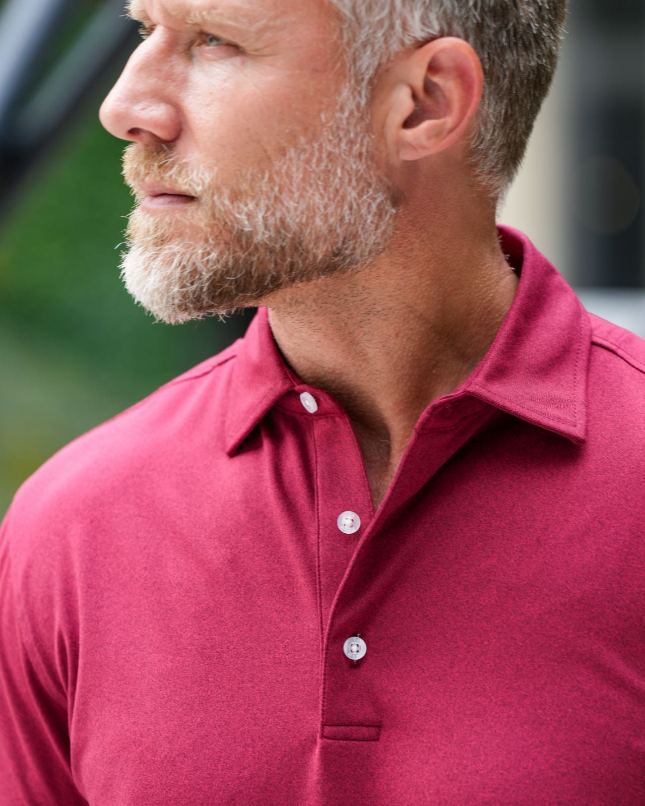 Heathered Polo