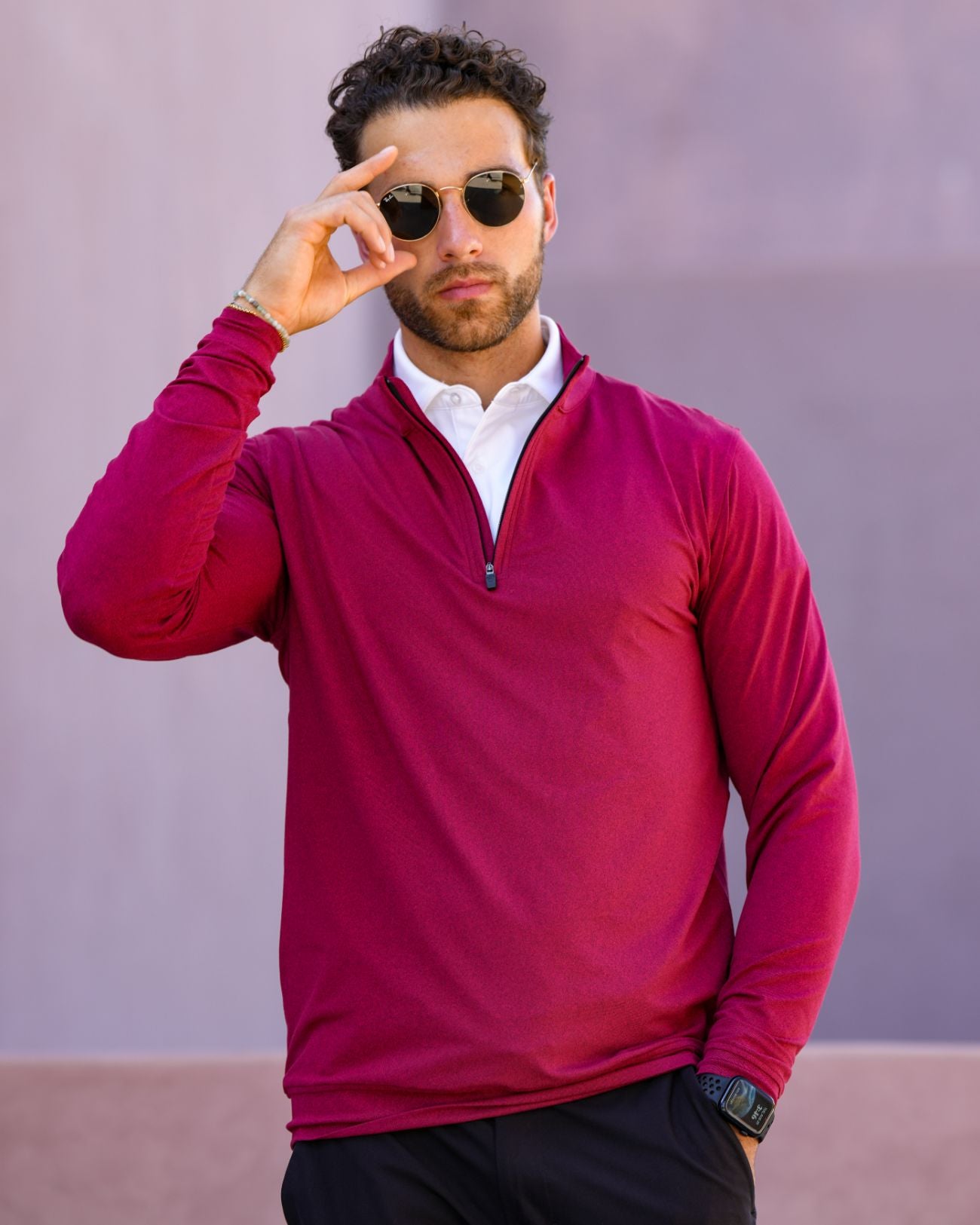 Heathered 1/4 Zip