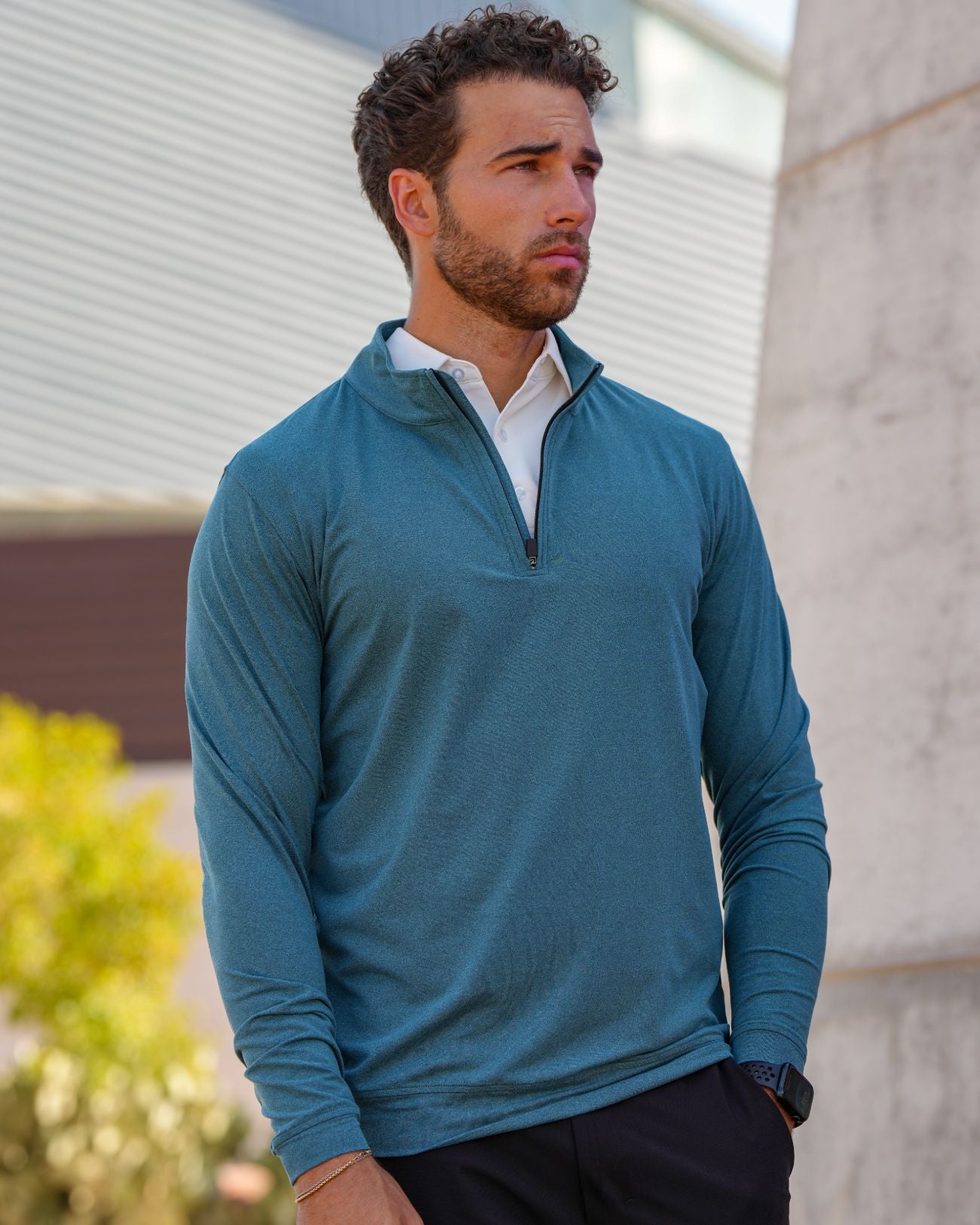 Heathered 1/4 Zip