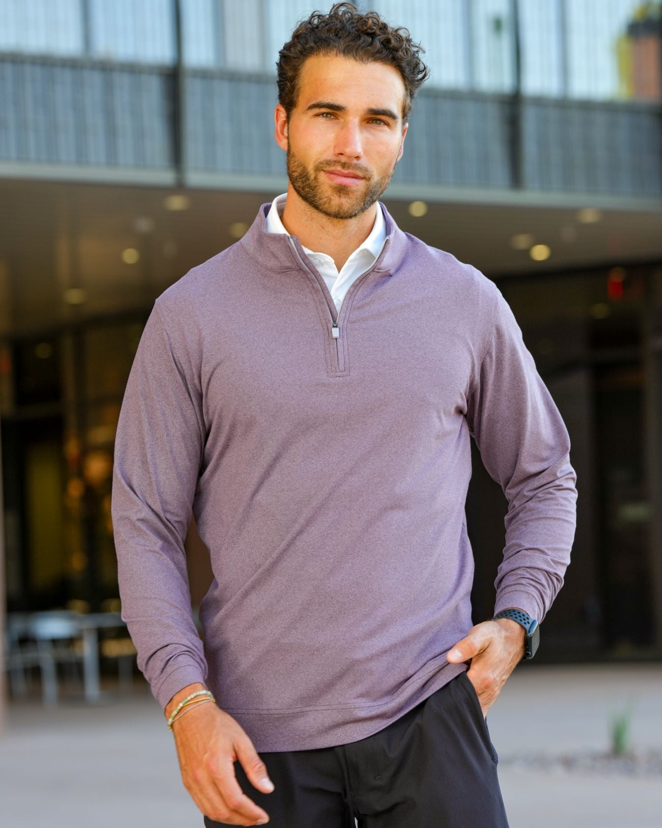 Heathered 1/4 Zip