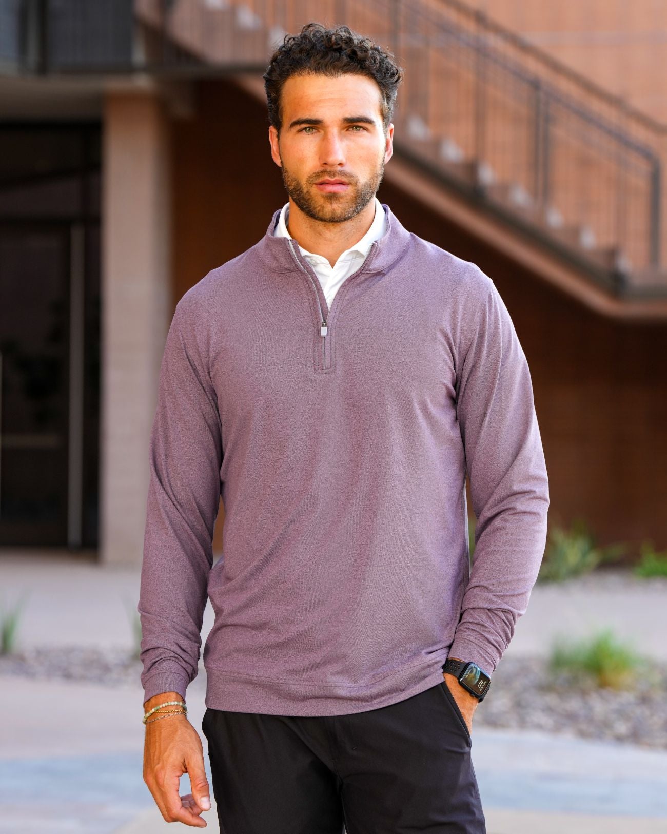 Heathered 1/4 Zip