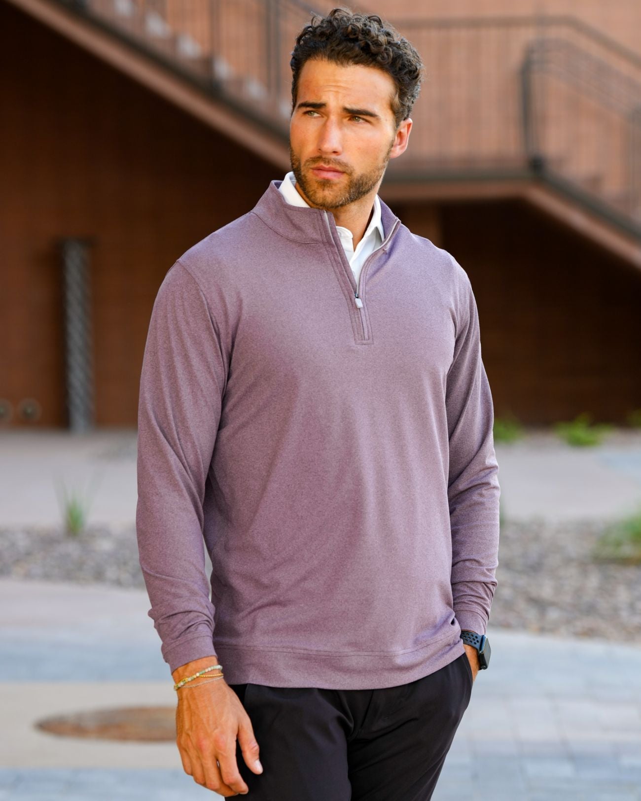 Heathered 1/4 Zip