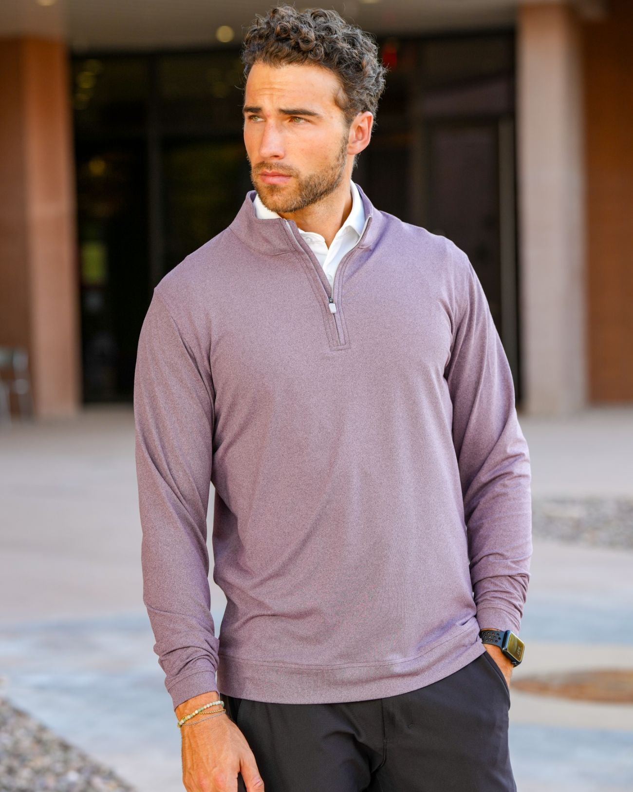 Heathered 1/4 Zip