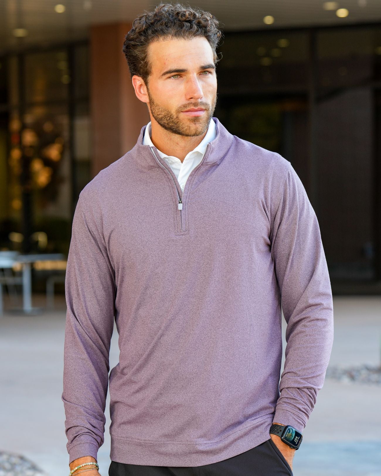 Heathered 1/4 Zip