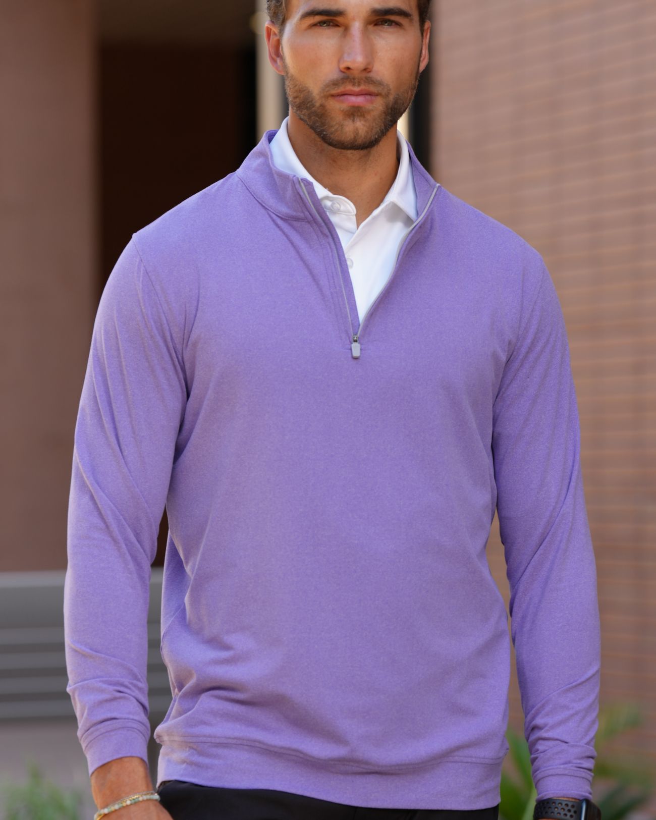 Heathered 1/4 Zip