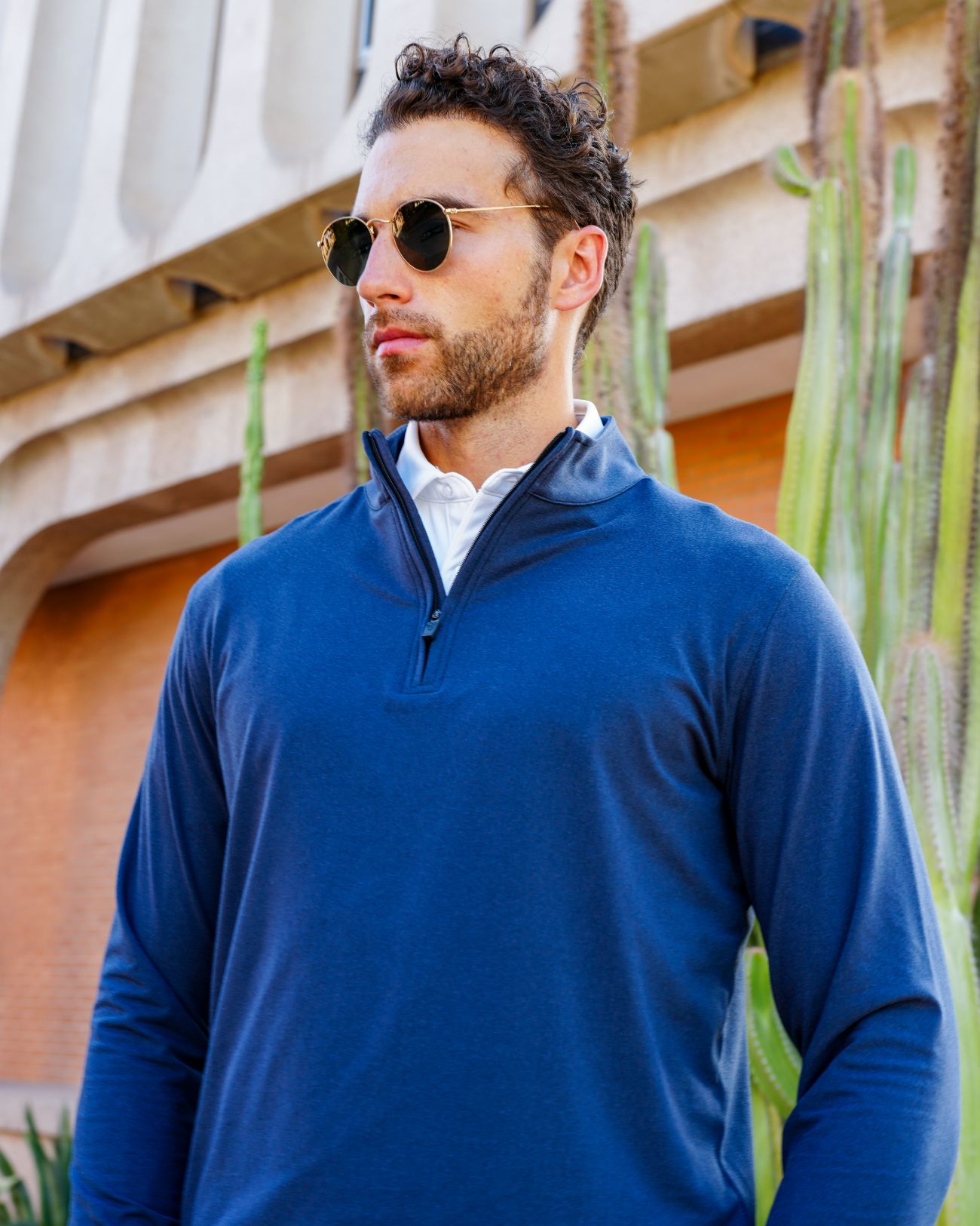 Heathered 1/4 Zip