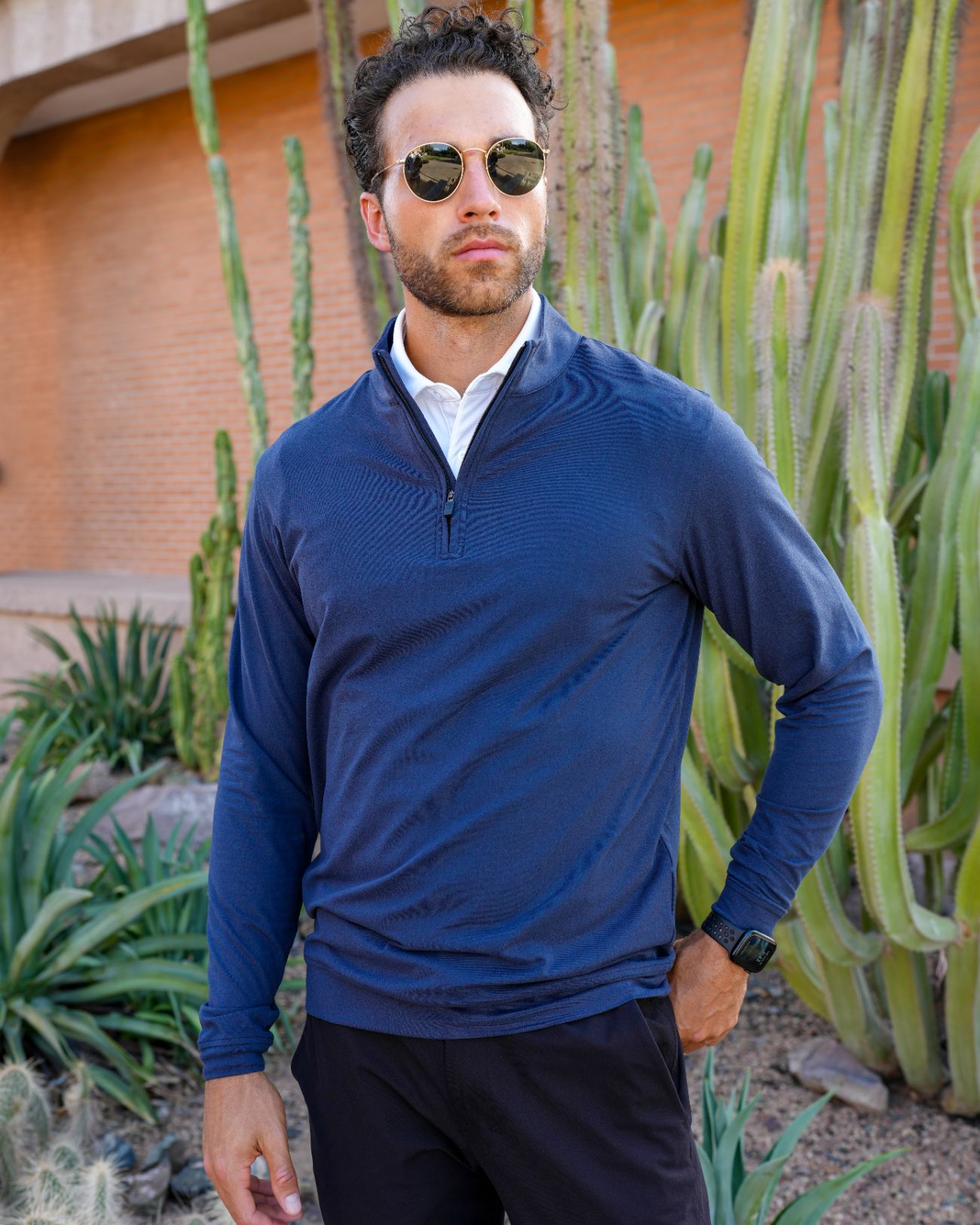 Heathered 1/4 Zip