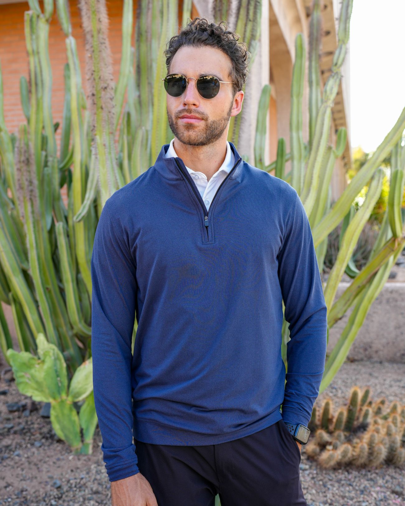 Heathered 1/4 Zip