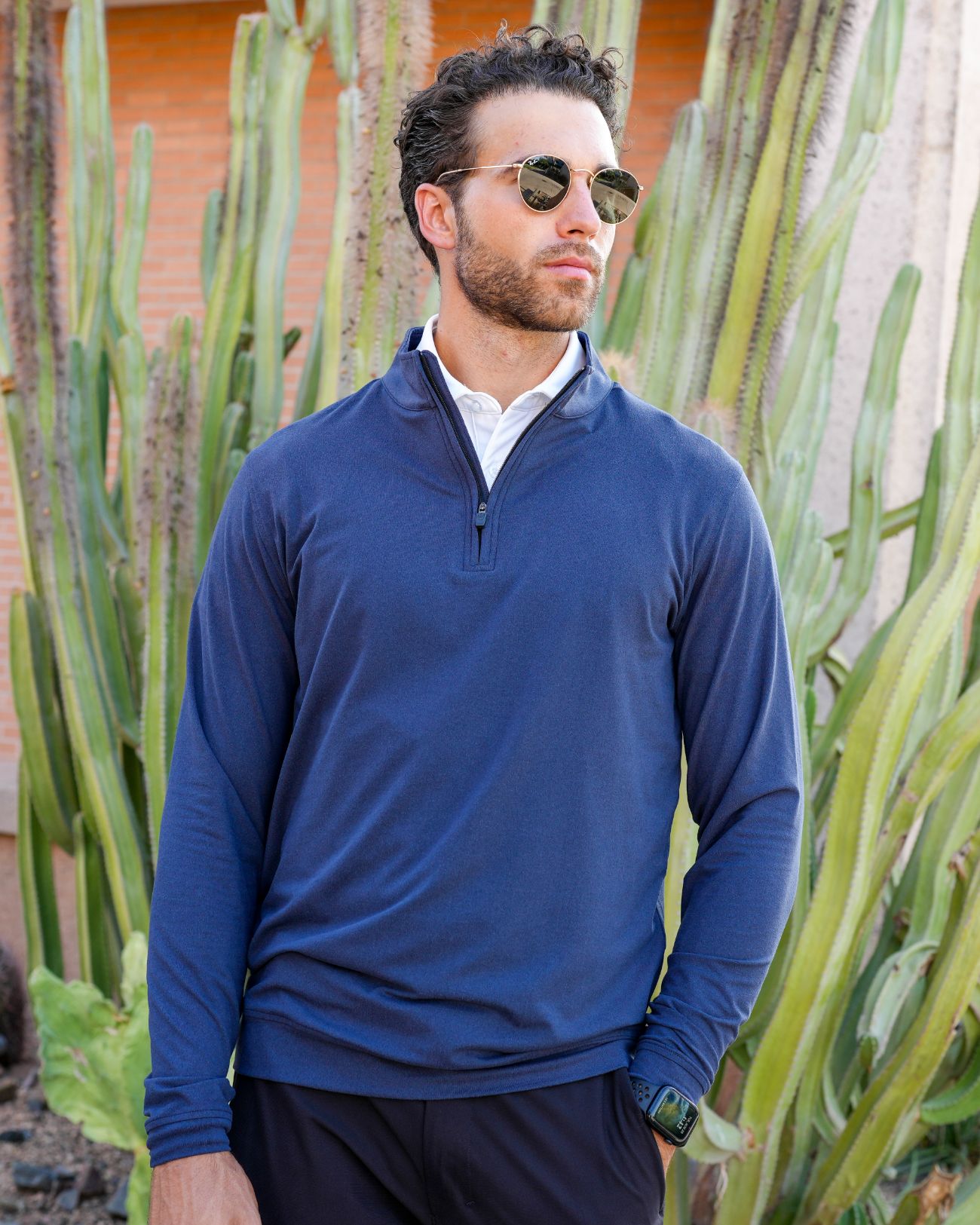 Heathered 1/4 Zip