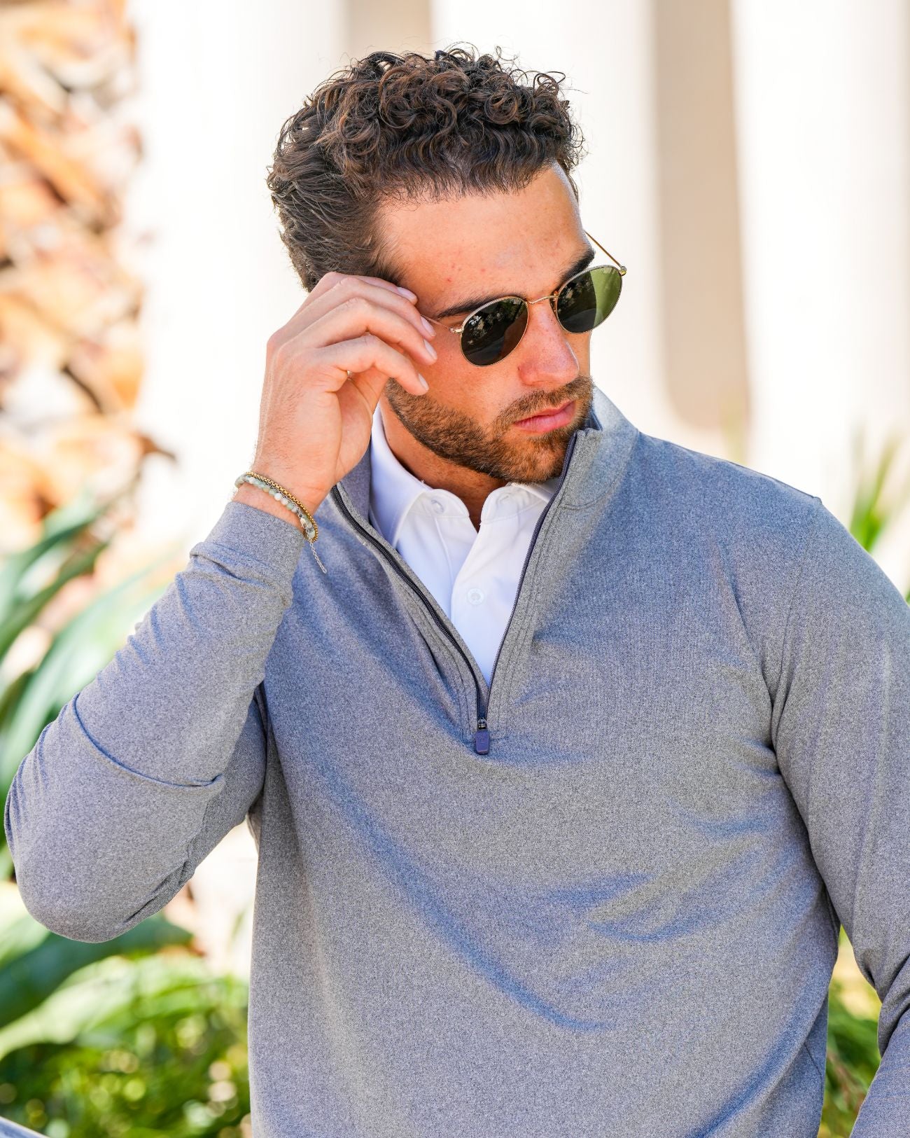 Heathered 1/4 Zip