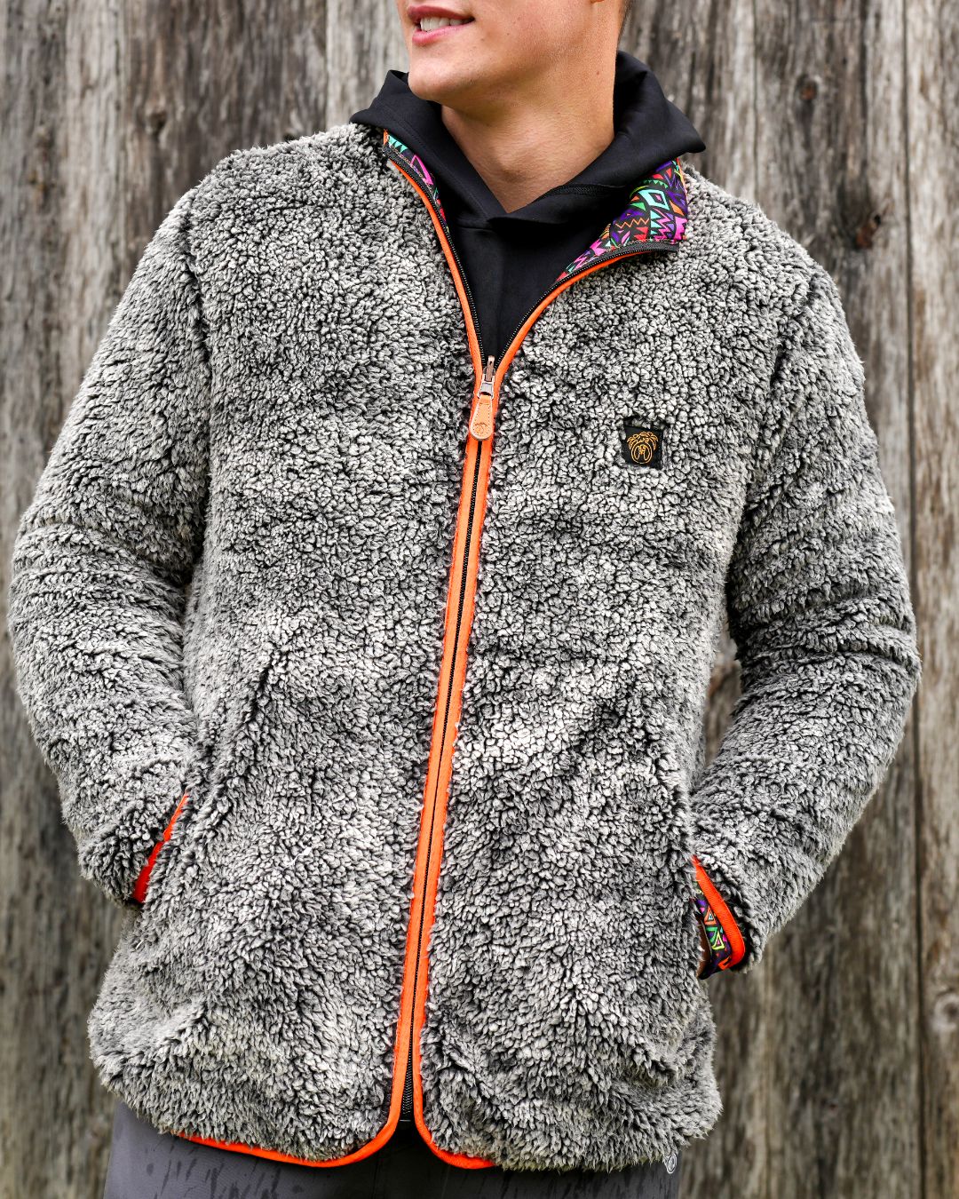 Reversible Sherpa Full Zip