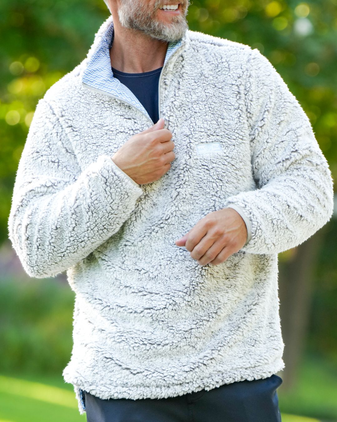 Reversible Sherpa 1/4 Zip - Sale