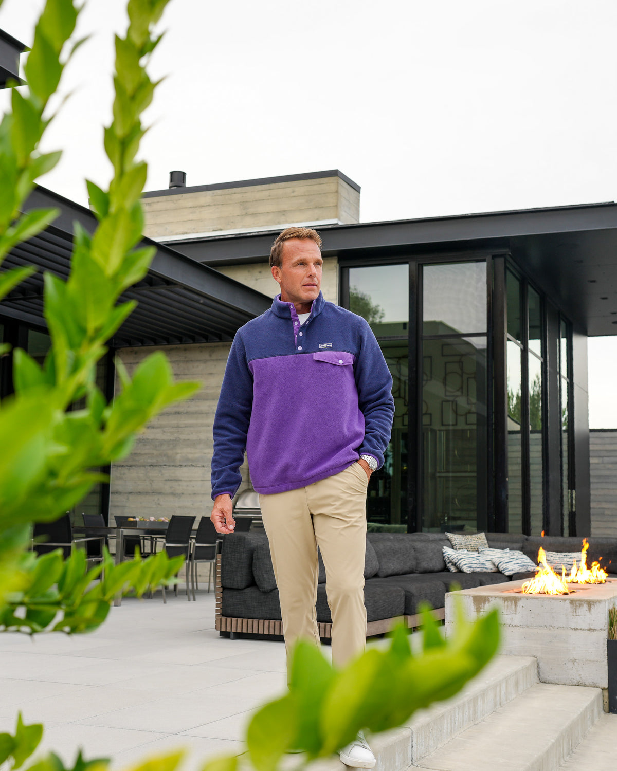 Atlas Snap Fleece Pullover