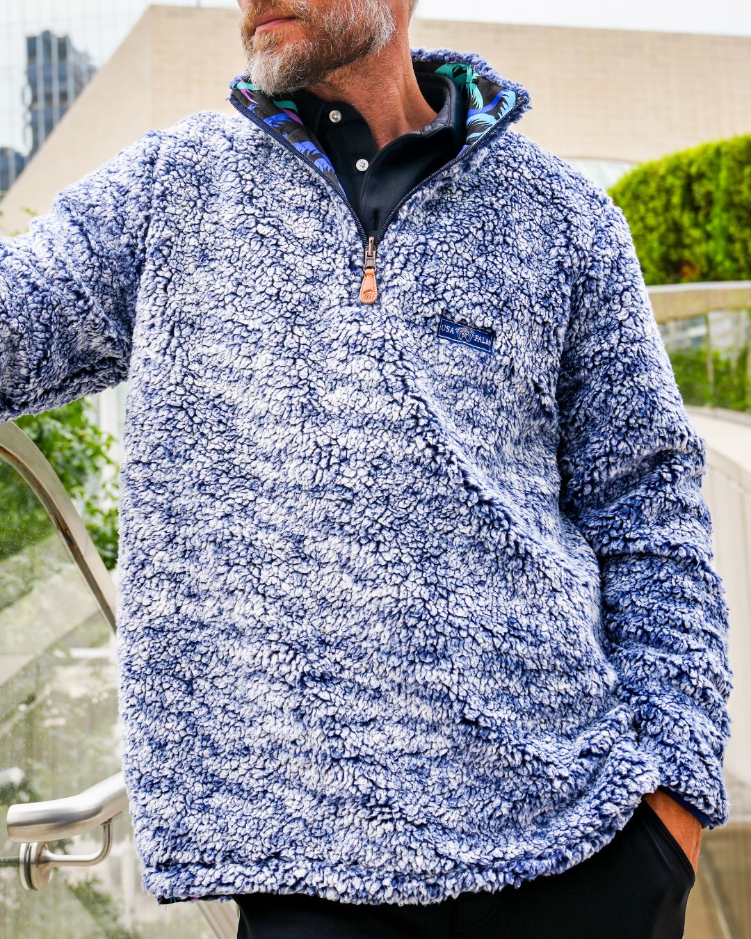 Reversible Sherpa 1/4 Zip