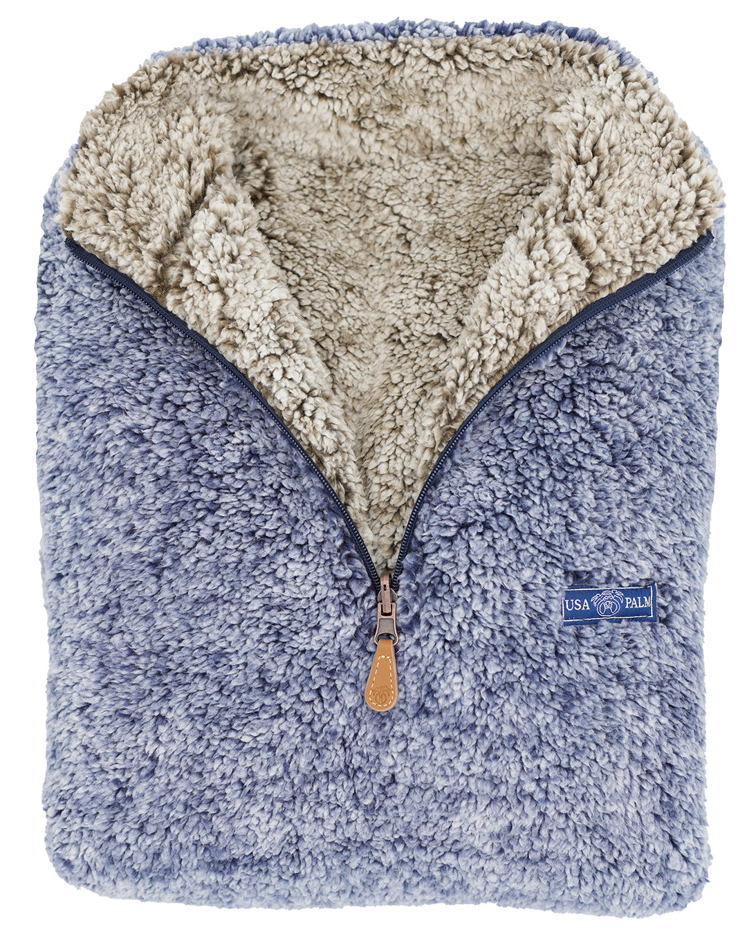 Reversible Double Sherpa 1/4 Zip