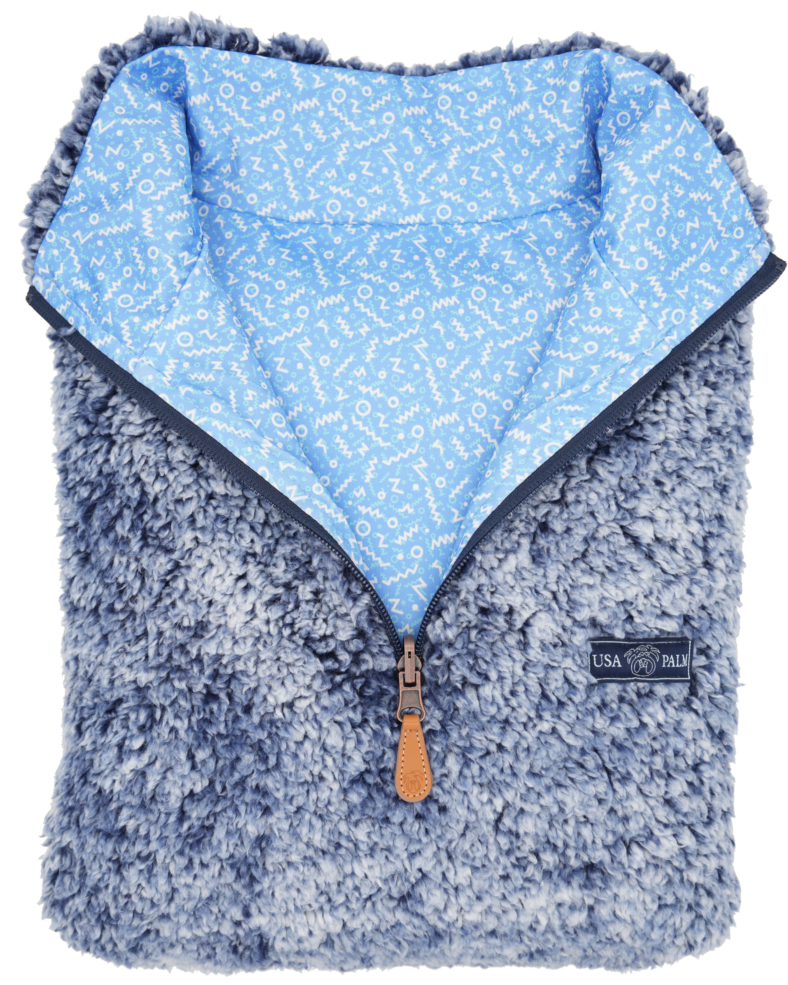 Reversible Sherpa 1/4 Zip - Sale