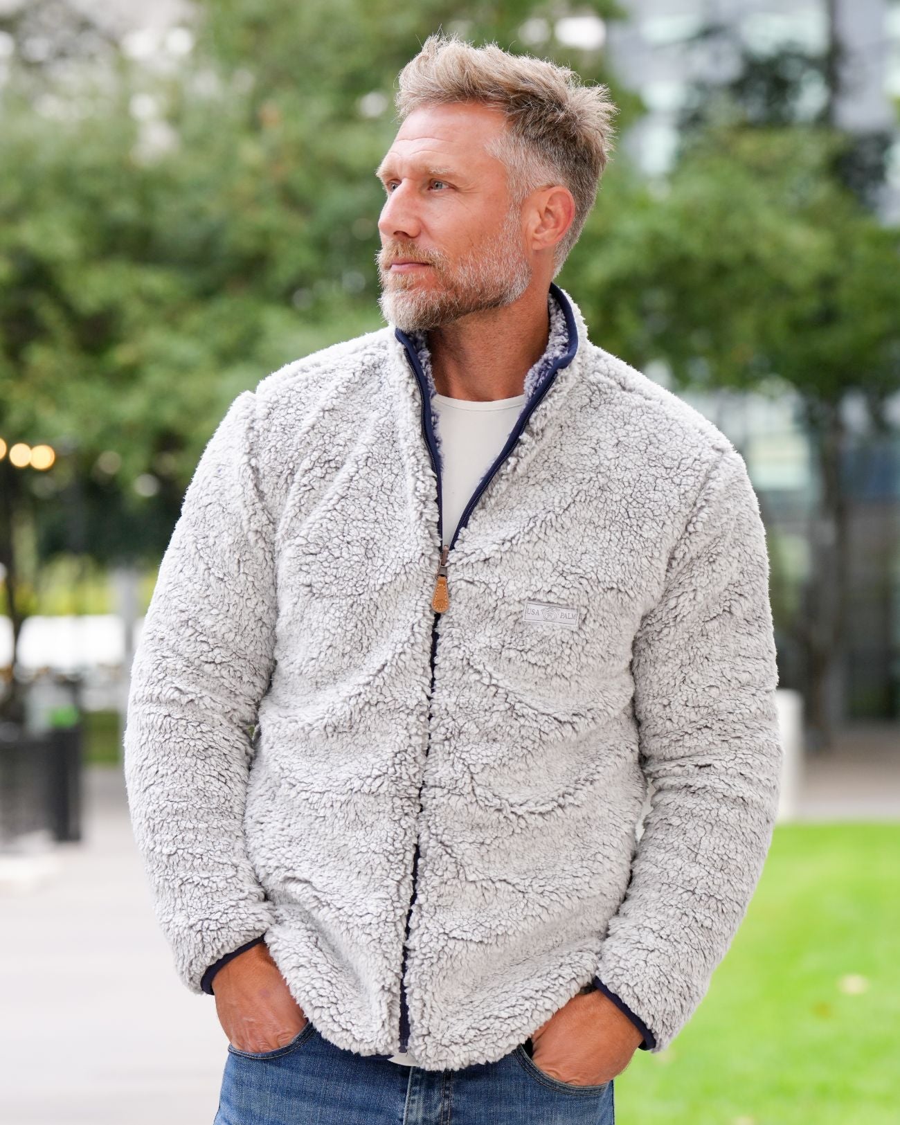 Reversible Sherpa Full Zip