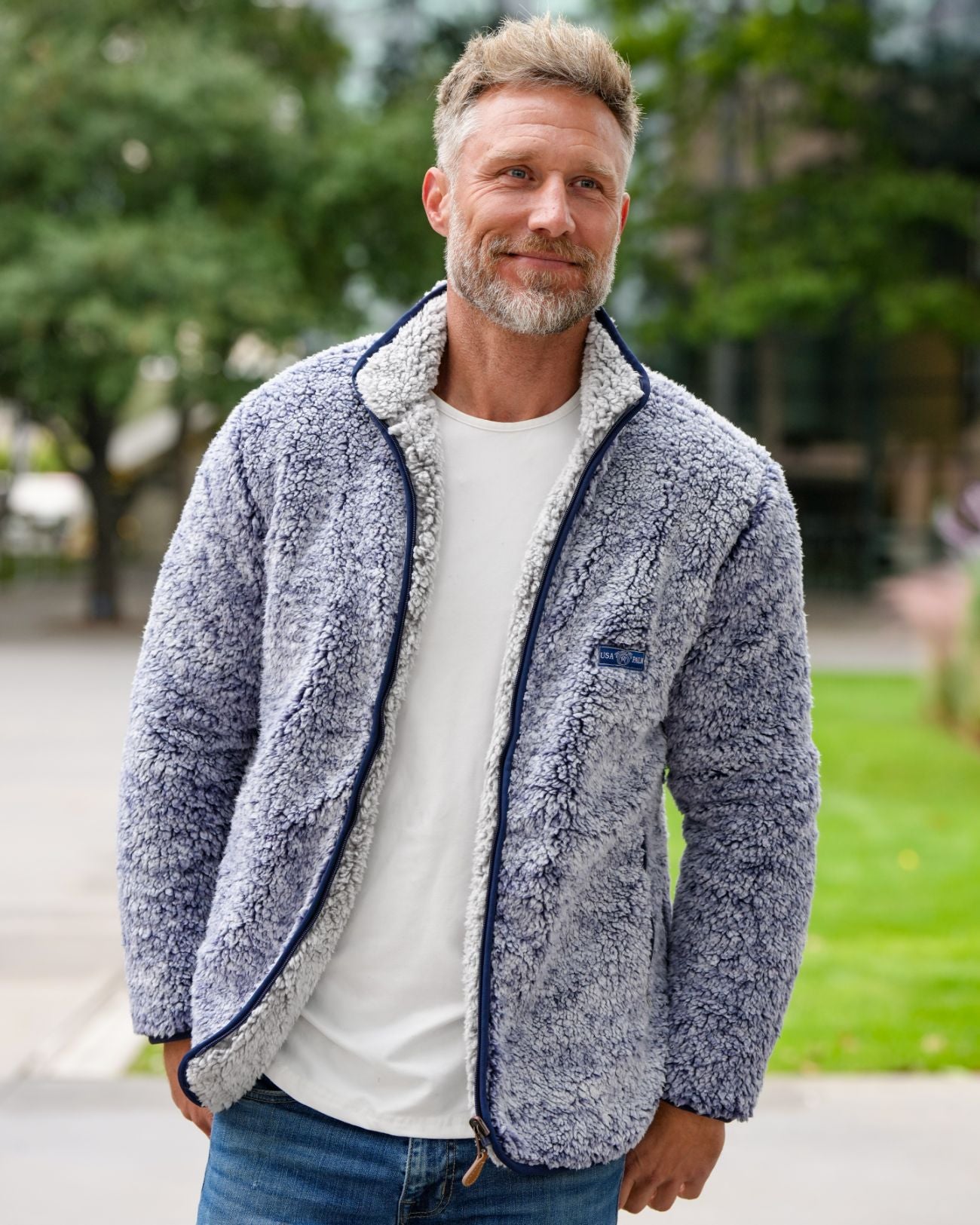 Reversible Sherpa Full Zip